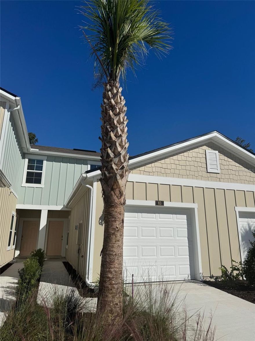 READY NOW! Settle into Bridgewater, a vibrant new home community in the beautiful city of St. Augustine, Florida. Nestled in the rapidly growing St. Johns County, Bridgewater offers the perfect combination of modern living and convenience. Located just off County Road 210, with quick access to I-95, residents can easily reach both Downtown Jacksonville and the historic charm of St. Augustine in just a short drive.
Bridgewater by D.R. Horton features an impressive selection of two and three-bedroom townhomes, each thoughtfully designed to cater to your lifestyle. Bridgewater townhomes come equipped with premium features such as granite countertops and tile flooring throughout the first floor and in all bathrooms. With options for one or two-car garages, each home offers ample space for your vehicles and storage needs. Additionally, many floorplans include screened lanais, perfect for enjoying Florida's year-round sunshine.
Beyond the homes themselves, Bridgewater boasts an array of top-tier community amenities designed to enhance your living experience. Residents can relax and unwind at the resort-style pool and cabana, stay active in the state-of-the-art fitness center, or enjoy outdoor fun at the playground, volleyball court, and dog park. Whether you're seeking relaxation or recreation, Bridgewater offers something for everyone.
Whether you're a first-time homebuyer or looking to downsize, Bridgewater has something to offer. Call or visit our model homes and start your journey to owning a beautiful new townhome in St. Augustine today.