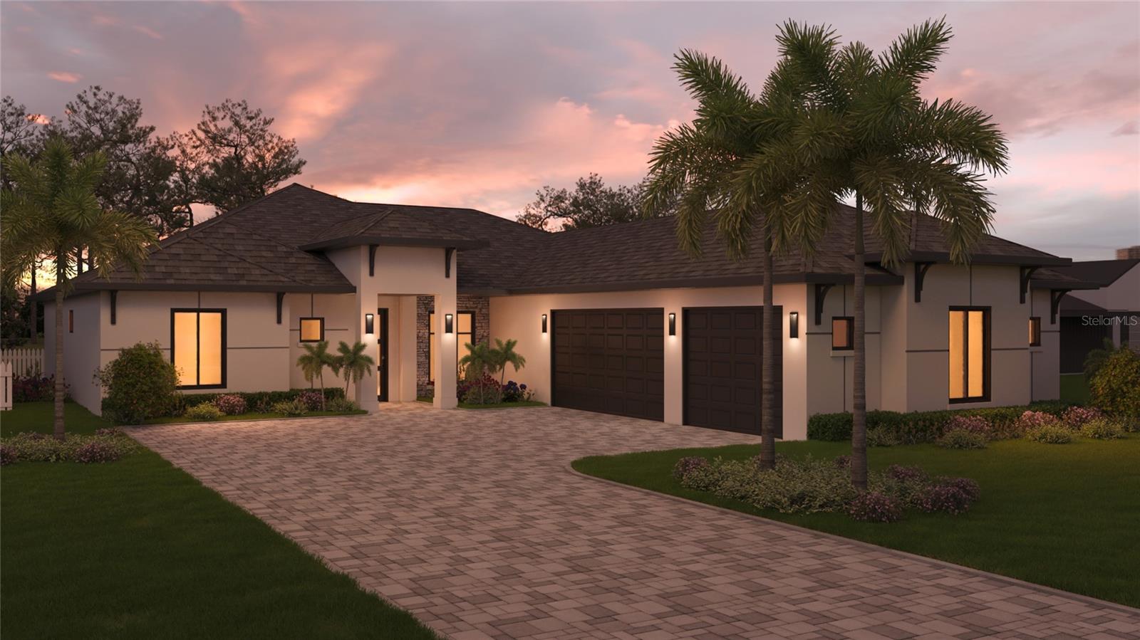 Under Construction. Currently under construction Where affordable luxury meets thoughtful design! This beautifully crafted new home offers 4 spacious bedrooms, including a generous in-law suite, and 3 full bathrooms, perfectly suited for modern, multi-generational living. Enjoy the convenience of a 3-car garage, a designer kitchen outfitted with sleek black stainless steel appliances, and a large laundry room designed for daily ease. The open-concept layout flows seamlessly to a covered lanai, ideal for both relaxing and entertaining. The Bellagio model blends high-end finishes with practical elegance – delivering space, style, and value without compromise. This home is situated close to shopping, schools, the beach, community center with pickle ball, walking paths and so much more that Palm Coast has to offer!