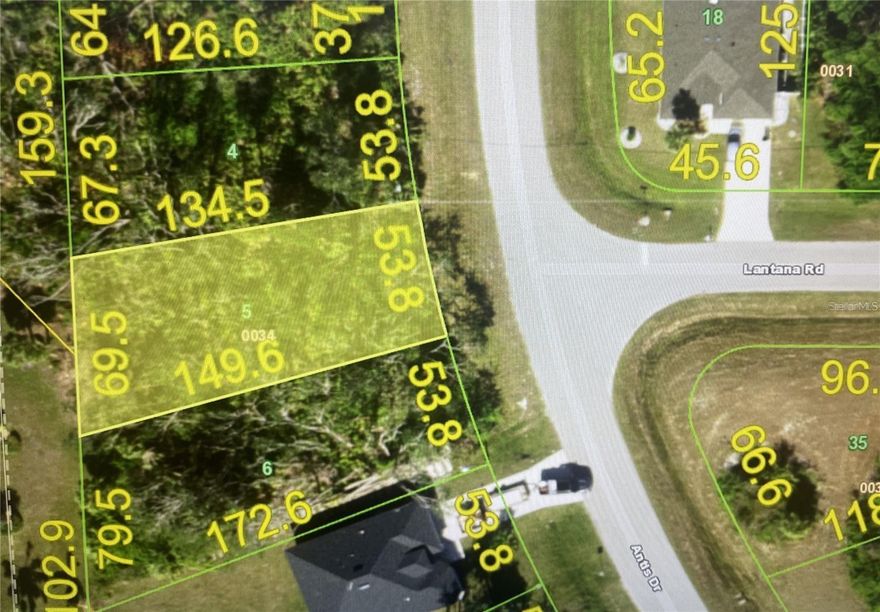 Great opportunity for a double lot in the popular Rotonda Lakes Community.   This lot must sell with adjacent lot at 151 Antis Dr.   Build your dream home on a little over 1/3rd of an acre.   These lots have public utilities available.   They are not currently in a Scrub Jay Habitat area and are located mostly in the X flood zone (Charlotte County GIS).   Rotonda Lakes is located close to schools, shopping, restaurants, golf courses, bike trail (Pioneer Trial) and beaches.   A short drive to Boca Grande, Port Charlotte and Venice.   Your Florida Dream awaits with this double lot opportunity.