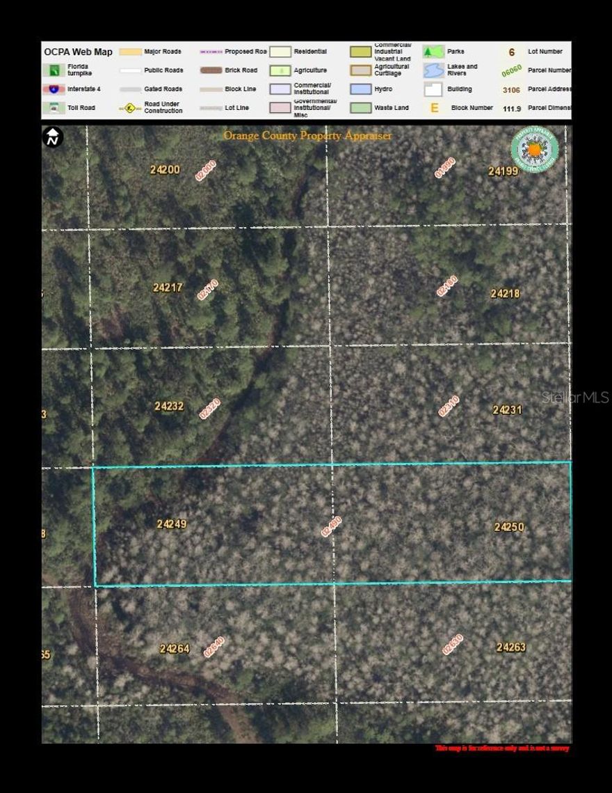 Please note that orange county property appraiser's office has indicated that the legal description of the property contains an error. The Tittle company handling the transaction has already determined how it can be corrected. Therefore, it is critically important that the same title company listed be the closing agent.