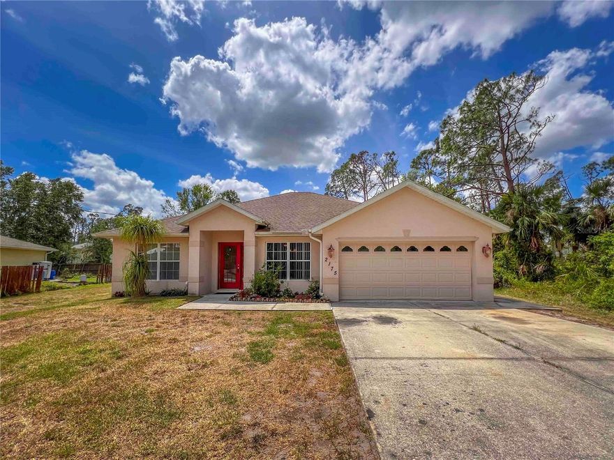 This is a 3 bedroom 2 bath home built in 2006 with lots of upgrades. This open, split floorplan home features a great room with tile floors set on a diagonal and the living room has sliding glass doors to a large screened in patio. The gourmet eat-in kitchen has granite countertops, stainless steel appliances, a breakfast bar at the kitchen peninsula and a pantry. The master bedroom also has sliding glass doors to the patio, his and hers walk-in closets, and the master bathroom has his and hers sinks and a walk-in  shower. There are two spare bedrooms and a spare bathroom with a tub / shower combination. There is a laundry room with washer / dryer included and a 2 Car Garage.  The agent is available to show this home on Wednesdays and Saturdays from 3pm - 6pm. Property is on Well / Septic. This home is located near Myakka State Park and I-75. Take Toledo Blade Boulevard North of I-75 street name changes to Choctaw Boulevard, turn left on Tropicare Boulevard then left on North Chamberlin Boulevard, turn right on Tejon Avene. We score every application. If an application doesn’t score high enough, the resident may be required to place the equivalent of two months’ rent in a security deposit. Please be aware that leasing this property includes a non-optional Home Assistant Services Package that will cost an additional $30 per month. These services and their cost are separate from Tenant’s monthly rent payment and all other payments described in the Lease or any separate Lease addendums. The Home Assistant Services offered are described in the Resident Welcome Packet which can be viewed here: www.sarasotamanagement.com/home-assistant/