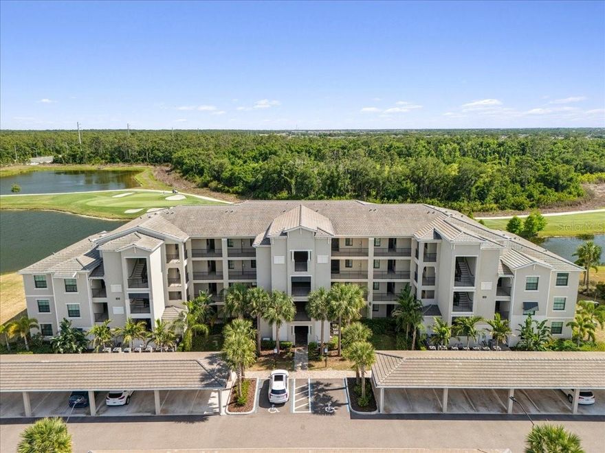 Welcome to resort-style living in the highly sought-after Lakewood National! This beautifully maintained 2-bedroom, 2-bath condo offers the perfect blend of comfort, style, and convenience with stunning golf course views and access to world-class amenities.

Step inside to an open and inviting floor plan featuring a bright kitchen with stainless steel appliances, ample cabinetry, and a breakfast bar perfect for casual dining or entertaining. The spacious living and dining areas flow seamlessly to create an ideal space for relaxing or hosting guests. Neutral finishes throughout provide the perfect backdrop to make this home your own.

Enjoy peaceful mornings and breathtaking sunsets overlooking the championship golf course from your private retreat. Residents of Lakewood National enjoy access to resort-style pools, a state-of-the-art fitness center, full-service spa, tennis courts, dining, and an award-winning 36-hole golf course.

Conveniently located near shopping, dining, entertainment, and the best of Lakewood Ranch living, this condo is ideal as a full-time residence, seasonal getaway, or investment opportunity. Don’t miss your chance to experience luxury maintenance-free living in one of the area’s premier golf communities!