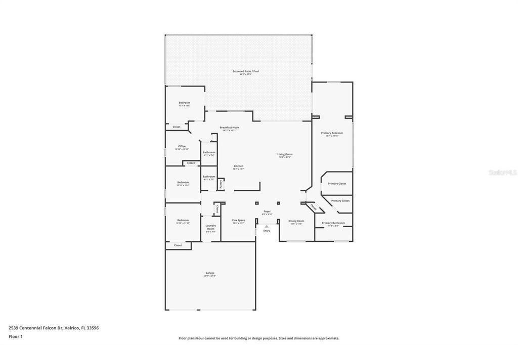 Photo of 2539 Centennial Falcon Drive, Valrico, FL 33596 (MLS # TB8373014)