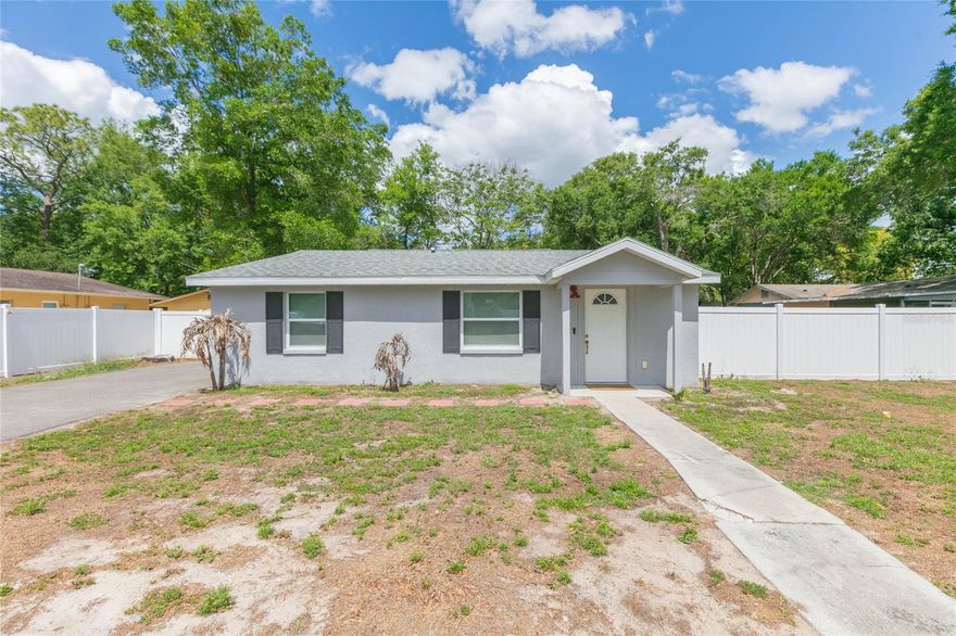 Welcome to this beautiful, move-in ready home in the heart of Zephyrhills! This charming residence features a spacious open floor plan that seamlessly connects the living, dining, and kitchen areas. Perfect for both everyday living and entertaining.
The home offers three comfortable bedrooms and two full bathrooms, providing plenty of space for family, guests, or a home office setup. Step outside to enjoy a large, fully fenced backyard, ideal for pets, outdoor gatherings, or simply relaxing in your own private space.
Conveniently located with easy access to both the Orlando and Tampa areas, this home is perfect for commuters. You’ll also love being just minutes away from shopping centers, restaurants, hospitals, and local museums, making everyday living both easy and enjoyable.
Don’t miss your opportunity to own this well-maintained, ideally located home. Ready for you to move in and make it your own!