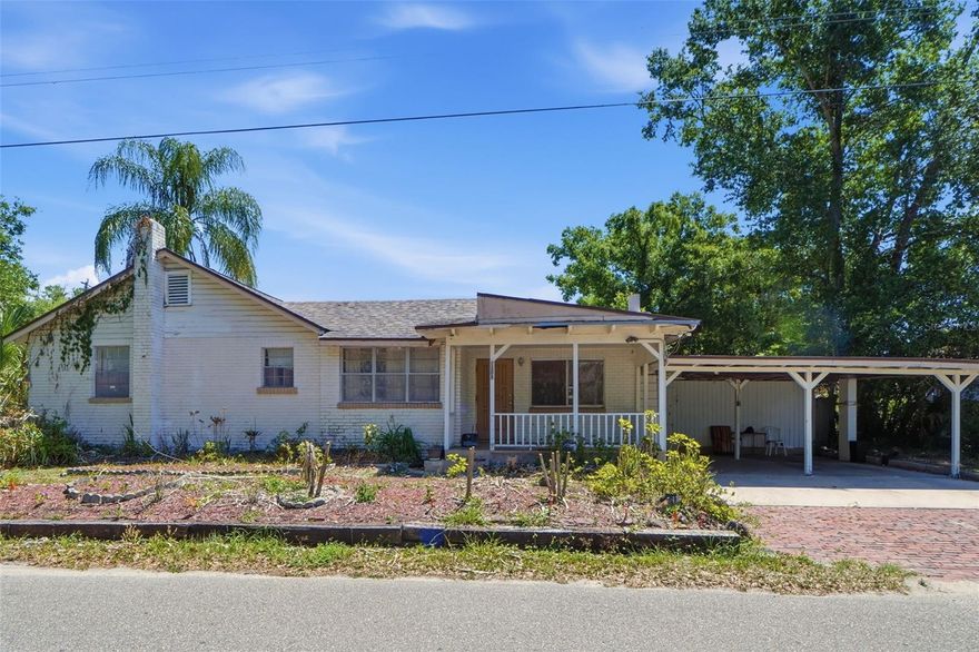 PROPERTY IS OCCUPIED, DO NOT VISIT WITHOUT A CONFIRMED APPOINTMENT. 
Investor special in one of Tampa’s most sought-after neighborhoods! Located in the heart of Seminole Heights, this 3-bedroom, 1-bath home offers incredible potential for a fix-and-flip or rental investment opportunity.

The property features a new AC unit (replaced 2024), Roof updated in 2017, in addition to the 3 bedrooms there is an added bonus room complete with washer and dryer hookup perfect for expanding living space or creating a flex area. The attached 2-car carport includes an additional utility room with its own washer/dryer hookup, offering even more versatility for future improvements or dual-use potential. A separate storage shed in the back yard provides extra space for tools and equipment.

Situated on a desirable corner lot, the home offers parking access from both sides of the property, ideal for multiple vehicles, tenants, or future enhancements. The backyard is secured with a private vinyl fence along the rear, for added privacy.

Enjoy all that Seminole Heights is known for trendy restaurants, local breweries, historic charm, and strong buyer demand making this a prime opportunity to renovate and capitalize on a rapidly growing area.