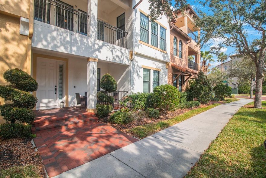 Welcome to Westshore Yacht Club, one of South Tampa’s most coveted waterfront
communities. This beautifully maintained 2-story townhouse offers a highly functional
split floor plan with two private living areas and dual primary suites, creating
exceptional flexibility for guests, multigenerational living, or a true work-from-home
setup.
Spanning approximately 1,990 square feet, the layout is thoughtfully designed for both
privacy and connection. The first level features a full guest suite with its own en-suite
bath, tucked away alongside a separate living space—ideal for visitors or a secondary
lounge/media room. Upstairs, the main living level is bright and open with 10-foot
ceilings, abundant natural light, and seamless flow between the living, dining, and
kitchen areas. Step out onto the spacious balcony to enjoy fresh air and partial water
views just steps away.
The kitchen is well-appointed with solid wood cabinetry, stainless steel appliances,
granite countertops, and a breakfast bar—perfect for casual dining and entertaining.
The second primary suite is also located on this level, offering privacy from the
downstairs guest quarters. A convenient half bath and a 2-car garage complete the
home’s highly livable design.
Located less than a block from the waterfront, you’re moments from sunset views and
dining at the private Bay Club. As a resident of Westshore Yacht Club, enjoy access to
resort-style amenities including a full-service marina with 149 slips, two heated pools,
tiki bar, fitness center, spa, and 24-hour guard-gated security.
With close proximity to downtown Tampa, Tampa International Airport, MacDill Air Force
Base, and the area’s top dining, shopping, and beaches, this home offers a rare
combination of layout, lifestyle, and location.