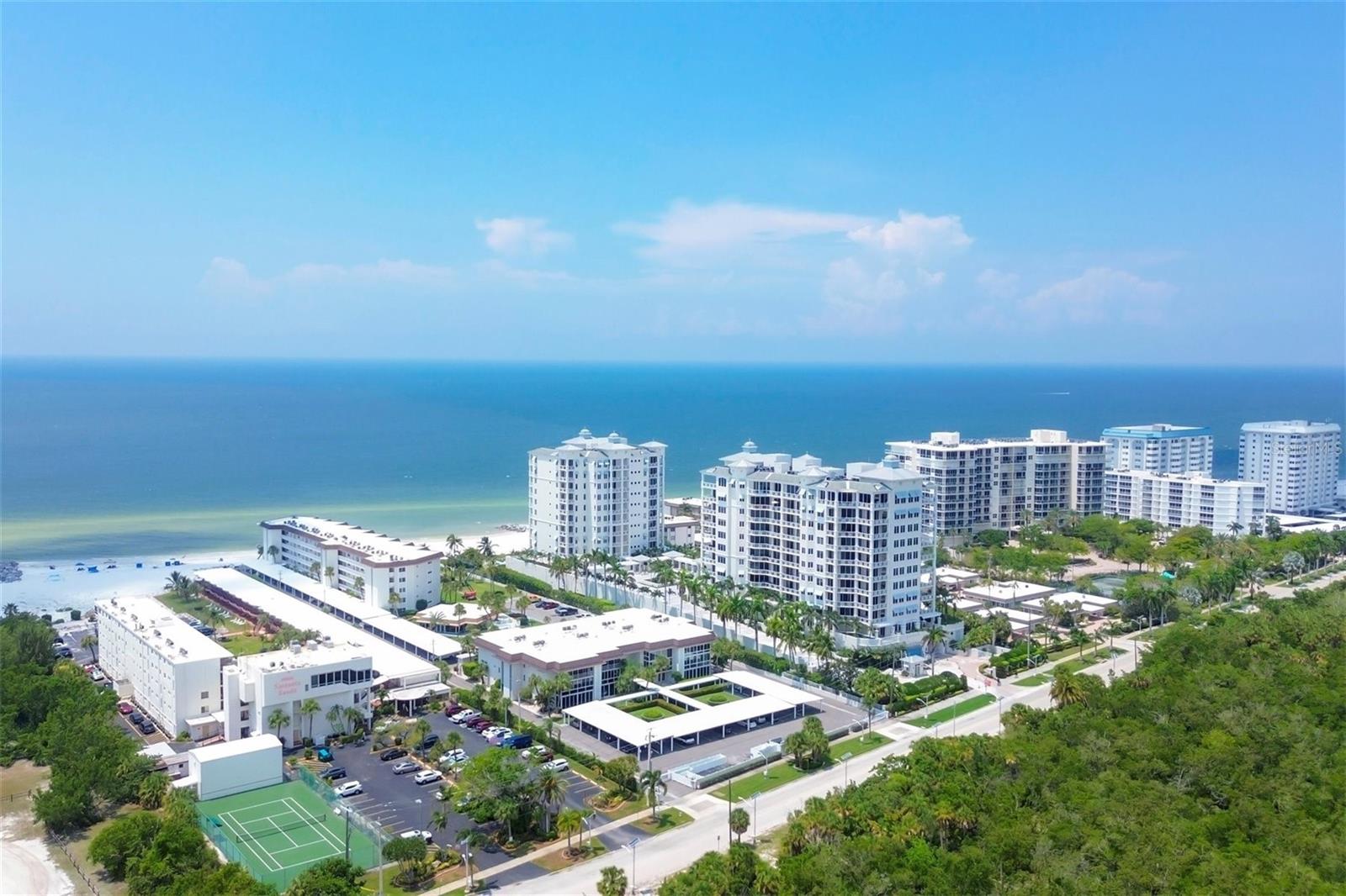 Unique Opportunity to purchase a 2/2 gulf view unit. A highly desirable first floor walk out with unbelievable views including sunsets, white sand beaches and sea life galore. The community has a heated pool, clubhouse, beach deck and assigned covered parking. The unit has flood damage from Hurricane Helene. It is being sold as-is. It has been remediated. The association will turn back a white box. Any credits from insurance to rebuild will be credited to the buyer. It offers two storage units for all of your beach toys ...one on the enclosed lanai and one in the association storage room. The community has limited amenities currently. The pool, beach deck, clubhouse and Seaview building will all be restored. The price reflects the current condition. Here’s an opportunity to own a place at the beach. You can renovate it to your own liking. Lido Harbour South is the last condominiums located on Lido. It’s also one of the first condos built allowing this property a prime location. It's just steps to the Bay Runner trolley system to transport you to and from Downtown Sarasota as well as St Armand's Circle. Ted Sperling Park is right out the entrance of this gated boutique condo. Enjoy kayaking or paddle boarding through the mangrove tunnels, a stroll through the nature park, stop at the Pass to see the Dolphins play, the Manatees graze, protected Terns as well as Skimmers and an occasional Sea Turtle nest. Don't miss the opportunity to own this.