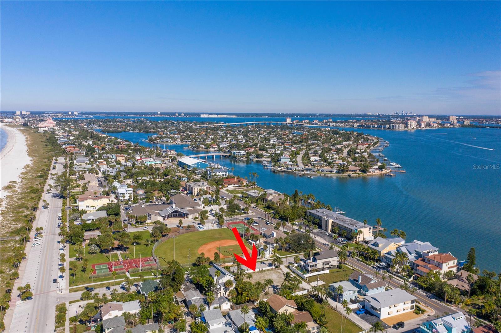 WEBSTERS MAP WARREN - Land