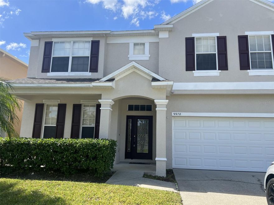 This 5 bedrooms, 3 bathrooms home is located in the Tivoli Woods community off S. Econolockhatchee Rd. near local shops, restaurants, and schools. Features include a spacious floor plan with vaulted ceilings, tile, carpet, a living room/dining combo, a nice open kitchen, a large family room, 2 car garage, well-maintained home. Please note the description of the amenities may not be accurate.