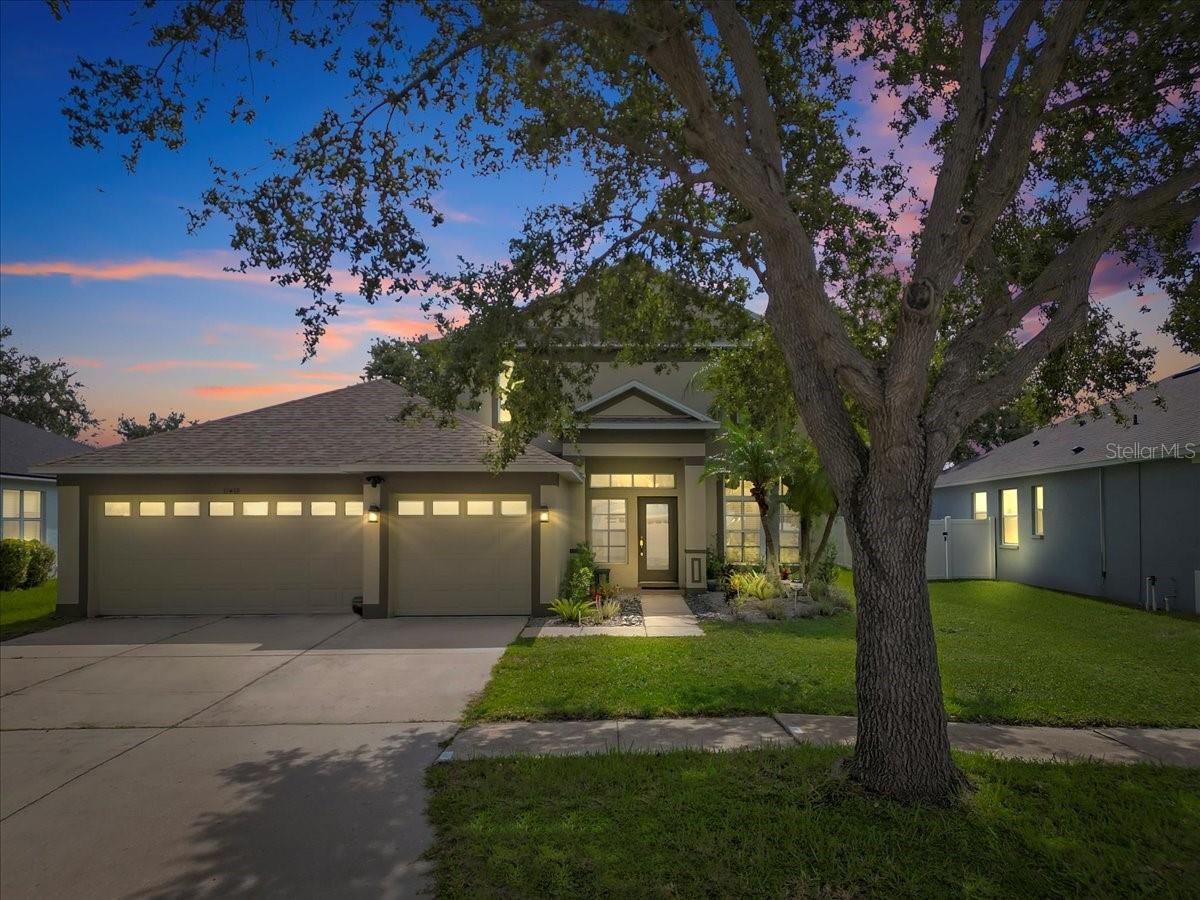 Looking for room to spread out? Opportunity awaits in this beautiful 5 bedroom, 4 bath, 3 car garage home tucked away on a tree-lined street in the heart of Riverview in the highly desirable South Fork community. This expansive two-story residence spans an impressive 4,150 square feet with a thoughtfully designed functional layout. The home features five generously sized bedrooms, three well-appointed bathrooms, and a versatile bonus room and 3 car garage, providing ample space for relaxation and entertainment. The strategic floor plan situates 4 of the 5 bedrooms on the upper level, while the main living areas are conveniently located on the ground floor along with the 5th bedroom. This ensures privacy and ease of access. The spacious kitchen and breakfast nook are designed to maximize comfort and practicality. The huge kitchen was recently renovated with all new modern cabinetry, an abundance of pull out drawers, gorgeous grantite counters, large island, two pantries, and is just waiting for you to finish it off your way. The home has high ceilings and the family room has a cathedral ceiling with extra windows to let the natural light flow in. This home features a spacious glassed in sunroom with an AC split that was added on in 2022 and the seamless integration of indoor and outdoor living spaces creates an inviting atmosphere for entertaining and everyday enjoyment. With its spacious floor plan, low HOA, thoughtful upgrades, and light-filled interior this Riverview home is ready for you to make it yours. Furniture is availabe under a seperate Bill of Sale. Both HVAC systems, and the waterheater were replaced in 2020. The SouthFork community amenities include a clubhouse, pool, playground, and basketball courts offering numerous recreational and social activities. Very low HOA fee, and NOT in a Flood zone! Conveniently located with easy access to I-75, and Highways 301 and 41. Outdoor enthusiasts will love being close to Alafia River State Park, the little Manatee River State Park and numerous other recreational areas. Call today for a private tour!
