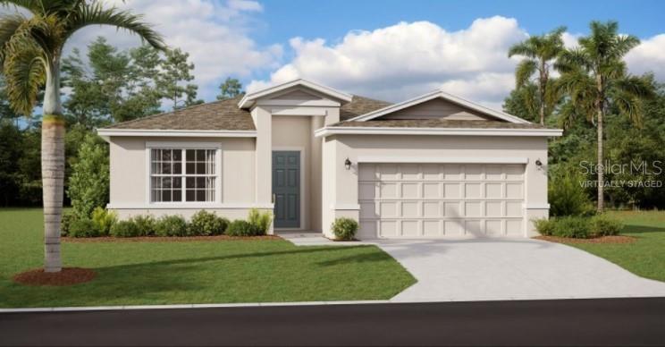 One or more photo(s) has been virtually staged. Under Construction. Caring for aging parents or have a young adult child still at home? This one story, Next Gen home has four bedrooms, three baths and a two car garage. There is a separate entrance for a Next Gen Bedroom, living room and kitchenette, giving the sense of privacy and independence within proximity. This home comes fully equipped with Everything Included Features like new appliances, quartz countertops throughout and oversized tile flooring in the wet areas. Hamilton Bluff is a new master-planned community of single-family homes for sale in Lake Hamilton, FL. Amenities include: a swimming pool, clubhouse, picnic area, tot lot, and soccer field. Close to major roads, Legoland, East Central Park, fishing, hiking and trails.
