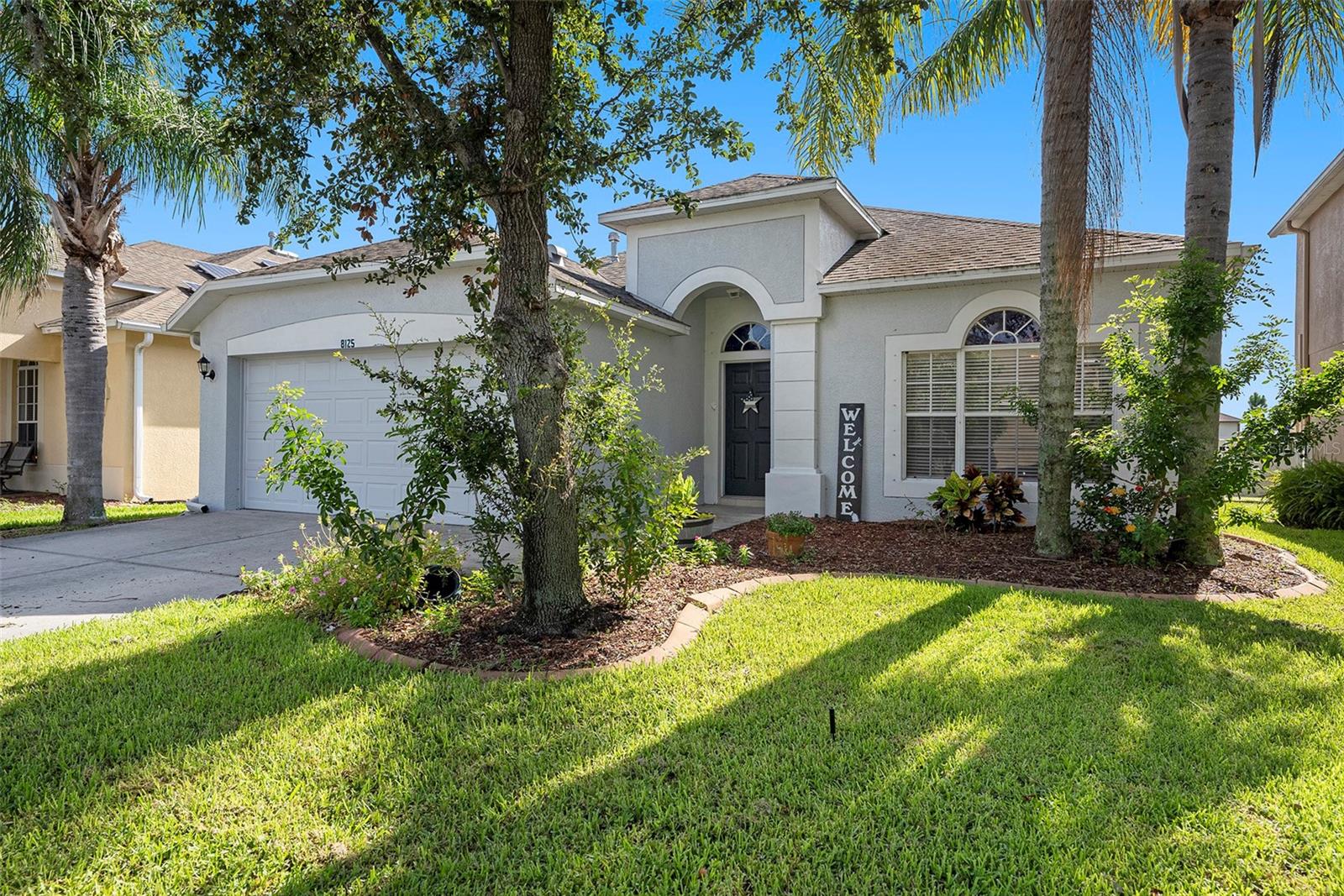 This home is in a well situated gated community. The house has a 4 bedroom 2 bathroom with a walk in tub in the master bath with a jacuzzi, jets. Granite countertop in kitchen all appliances are in newer condition, beautiful wood floor throughout main living area the builder garda sliders door have been replaced with anderson slider doors the AC is 2023 / the Heated Pool is 14X28'. The yard is Fenced in there is a safety fence around the whole pool for child safety. There is a water softener in the garage. The stove is electric and the piping is in place for a gas exchange, custom blinds throughout. There is a beautiful area outside the community for walking or biking. There are a lot of stores only minutes from the house like Michaels, Sprouts, Home Goods, the schools for this area are excellent walk and bike distance to the schools. They may be cosmetic changes, new owners may want to make this house become your own.
