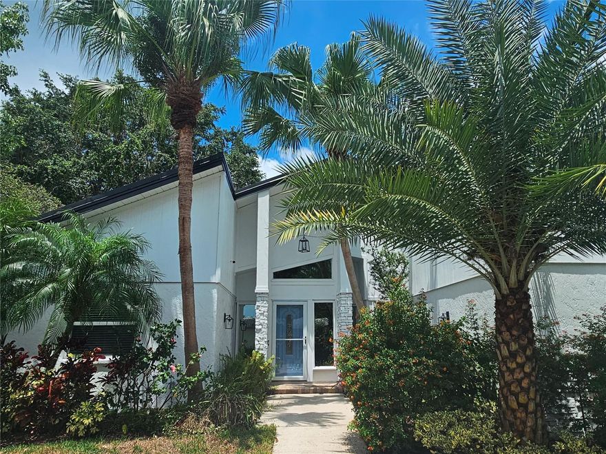 This is the one! A spacious, corner lot, saltwater pool home with 3 bedrooms, 2 full bathrooms and a 2-car garage. Large living room/dining room combo that flows into the updated kitchen with all stainless-steel appliances, with a breakfast bar. Other features include vaulted ceiling and a screened/covered patio to comfortably relax by the saltwater pool in a fully fenced back yard. Pool service is included in the rent. Pets must be approved prior to applying. Applicants must have a credit score of 600 or better and must make 3x the rent in NET income. All adults must apply separately. Rent, Non-refundable pet fee of $300 (if applicable) and Administrative Fee of $125 are due on the day of move in.