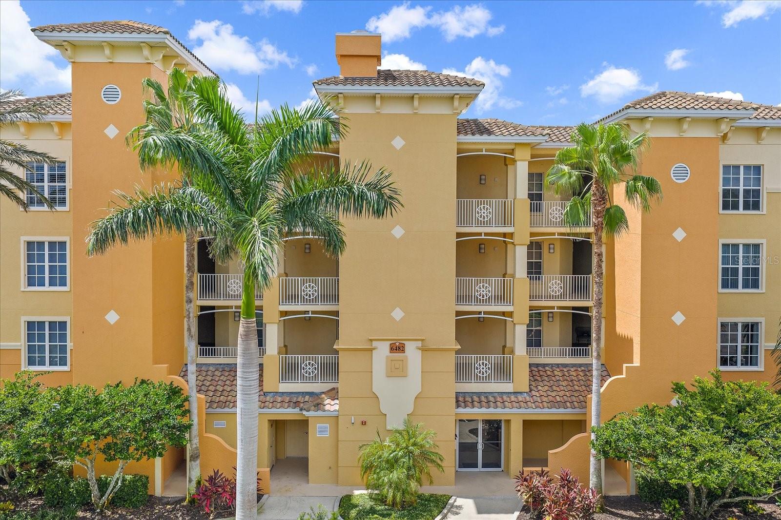 Price Improvement! Welcome to this beautifully maintained 3-bedroom, 3-bathroom second-floor condo offering privacy, modern upgrades, and an ideal location within a serene, preserve-facing community. The primary suite serves as a private retreat with an ensuite bathroom that includes dual sinks, a makeup vanity, a large garden tub, a separate shower stall, and a private water closet. The second bedroom offers private access to a full bathroom with a shower/tub combo, while the third bedroom features its own ensuite bathroom with a shower stall, perfect for guests or family members. The kitchen is a standout with a state-of-the-art water filtration and reverse osmosis system, paired with recently upgraded GE Café appliances (2020-2024). Practical upgrades include a covered 2-car garage with additional storage, a garage door replaced in 2019, NEW water heater (2025), and an HVAC system upgraded in 2016 currently serviced & in good condition, complete with a bi-annual service contract for peace of mind. Mature landscaping surrounds the property, creating a natural sense of privacy and a calming atmosphere. The preserve-facing location ensures a quiet environment, and the unit has never experienced power outages during storms. The community offers a gated entry for security, a heated swimming pool with a hot tub, and a fully equipped fitness center. The recently redecorated clubhouse and lobbies add a touch of modern elegance, while the winding path to Lakewood Ranch Main Street invites leisurely golf cart rides to nearby shopping and dining. A full-time on-site manager ensures that the community is always well-maintained. With its thoughtful updates, prime location to downtown lakewood ranch, UTC shopping and dining and I-75, exceptional community amenities, this condo combines comfort and convenience in a optimal setting.