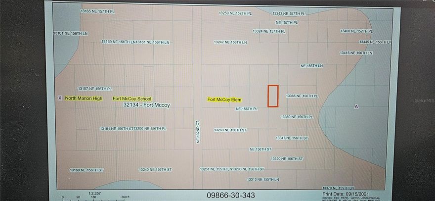 High and dry lot in Fort McCoy Campsites