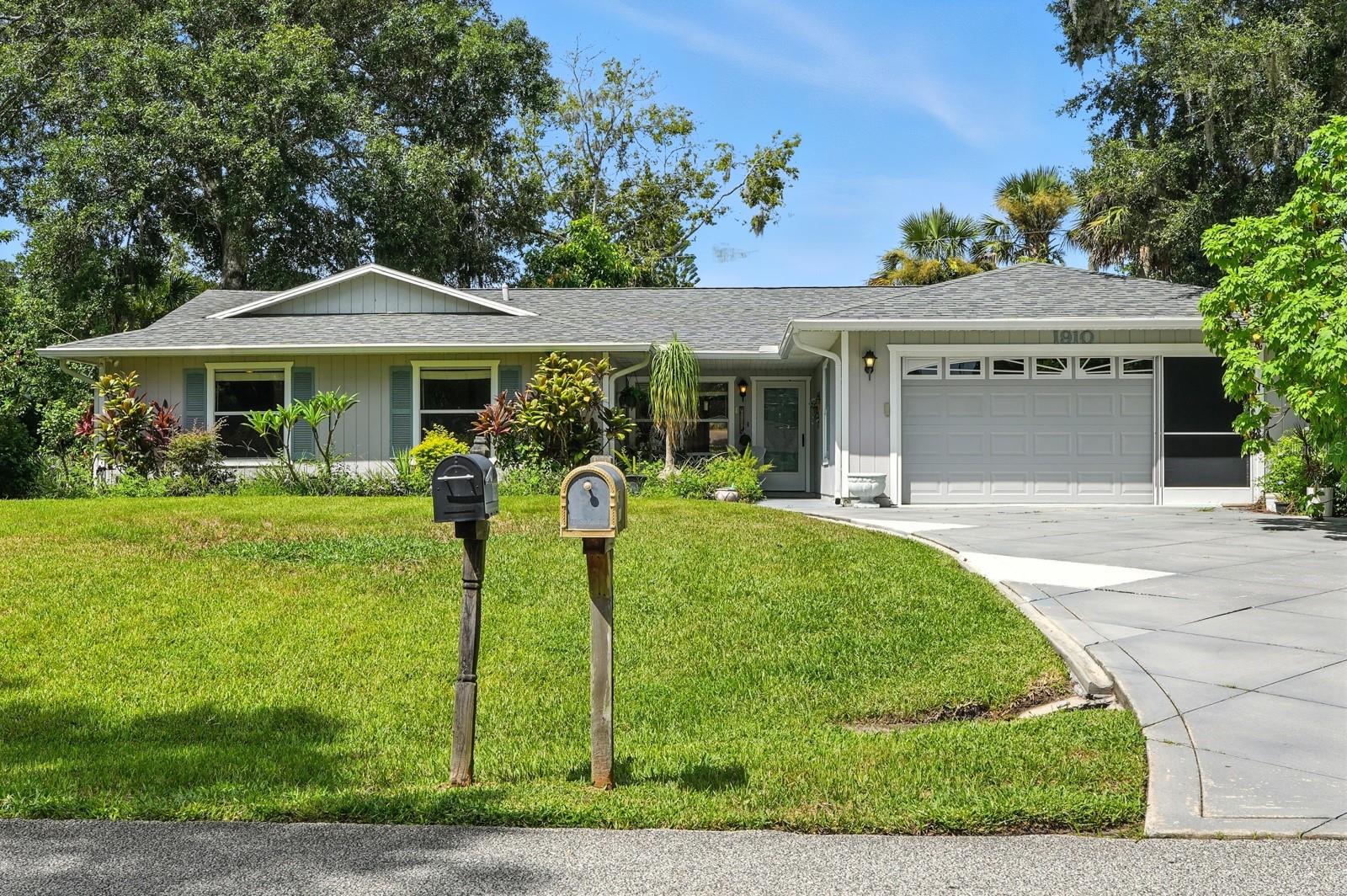 This charming Florida Shores home has it all—high and dry! Step inside to discover a warm and
inviting space featuring a beautiful stone electric fireplace that adds cozy character to the
main living area.
Enjoy peaceful water views from the large enclosed Florida room, the perfect spot for relaxing or
entertaining as you overlook the tranquil pond and beautifully manicured landscaping.
The spacious primary suite offers a roomy bathroom complete with a walk-in shower and a garden
tub—your personal retreat after a long day.
With great curb appeal, an extra bonus room ideal for a home office or flex space, and big-ticket items like the roof and water heater only a couple years old, this home offers a solid foundation for your personal touch and updates.