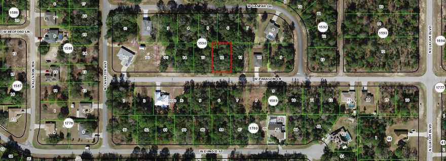 Great vacant lot to build your dream home!