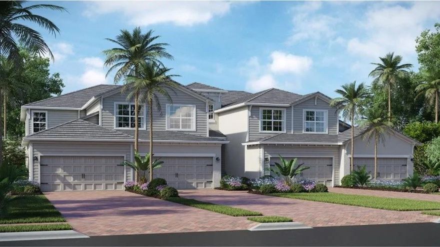 Under Construction. Experience the best of resort living at Wellen Park Golf & Country Club, where an 18-hole championship course and luxurious clubhouse await. Just minutes away from Downtown Wellen, enjoy an effortless lifestyle that’s as relaxed or as active as you want it to be. This single-story coach home features a modern open design among the dining room, kitchen and living room, with access to the covered outdoor lanai. The owner’s suite with a spa-like bathroom is located toward the back of the home, while two secondary bedrooms sit near the entrance. A
two-car garage offers extra storage space. Prices, dimensions and features may vary and are subject to change. Photos are for illustrative
purposes only. Estimated delivery date is Sept/Oct 2026.