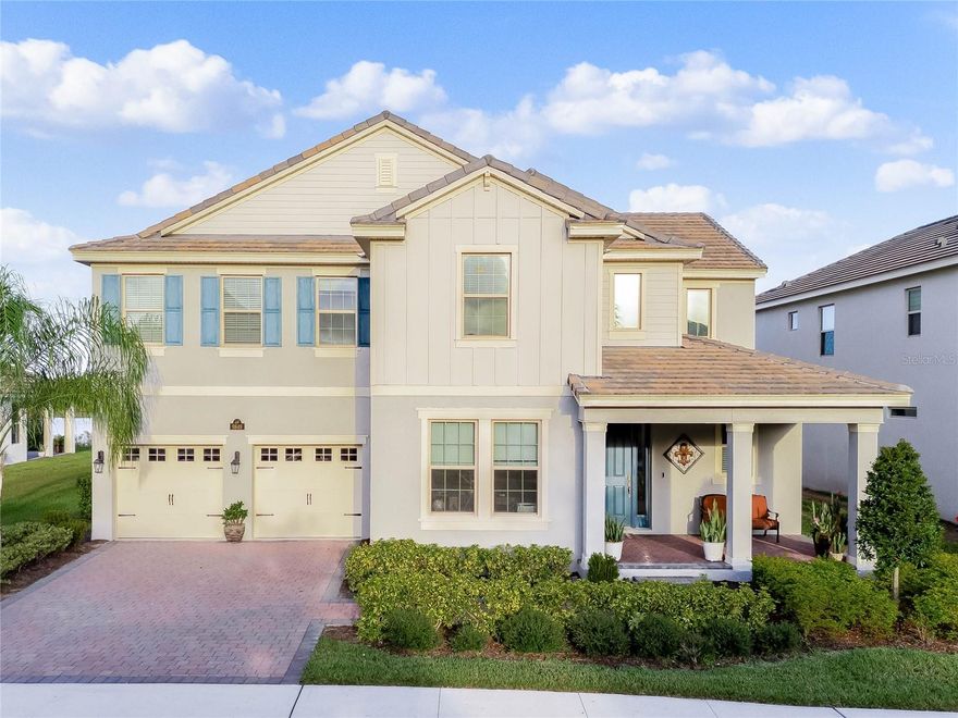 ***This home is also available for sale with a unique opportunity for the tenant! Enjoy living in a well-maintained home with the peace of mind that you’ll have the first right of refusal to purchase**Nestled in the heart of Winter Garden’s Waterleigh community, this 5-bedroom, 4-bathroom masterpiece redefines modern luxury and family living. Boasting 3,910 sq. ft. of beautifully designed space, this 2021-built home is a perfect blend of timeless charm and contemporary convenience. From the moment you arrive, the immaculate landscaping and spacious 3-car garage set the stage for what lies within. Step onto the inviting front porch, and you’ll immediately feel at home. Inside, the gourmet kitchen takes center stage, showcasing gleaming quartz countertops, custom 42-inch cabinets, and top-of-the-line stainless steel appliances. The oversized island is ready for anything—from morning coffee to lively dinner parties. Natural light floods the open living and dining spaces, where panoramic lake views create a serene backdrop for daily life. Retreat to the main-floor primary suite, a private haven with tranquil lake vistas, a spa-like ensuite, and a walk-in closet. Upstairs, a sprawling loft provides a perfect gathering space, while generously sized bedrooms ensure comfort for everyone. But the magic doesn’t stop indoors. Imagine unwinding on your covered patio as the sun sets, Disney’s iconic fireworks lighting up the sky above the lake. Beyond your doorstep, Waterleigh’s resort-style amenities await—scenic walking trails, sparkling pools, state-of-the-art fitness centers, and even a community garden. With its unbeatable combination of elegance, comfort, and convenience, this home offers more than just a place to live—it’s a lifestyle. Schedule your private tour today and start your next chapter in this extraordinary home! Please apply at: https://apply.link/tl0CSgY