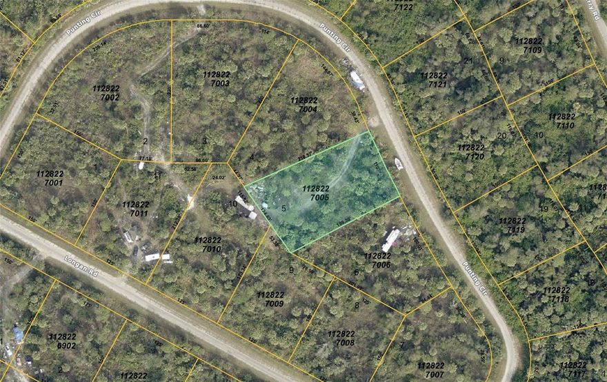 Beautiful Vacant Lot on Punting Circle in North Port, FL

Build your dream home in one of Florida’s fastest-growing cities! This peaceful residential lot on Punting Circle is nestled within the desirable SWFL area. This property offers the ideal setting for a custom-built home or a smart long-term investment.

Located just minutes from I-75, U.S. 41, shopping, restaurants, schools, and Gulf Coast beaches, this lot combines convenience with tranquility. North Port is known for its small-town charm, outdoor recreation, and access to the Warm Mineral Springs Park and North Port Aquatic Center.

With no HOA and no CDD fees, you’ll have the freedom to design your own slice of paradise — whether that means a pool, garden, or workshop. The possibilities are endless- don't miss out on this opportunity!