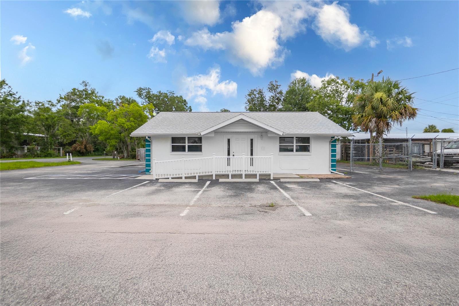 Check out this Crystal River CH-zoned commercial property situated near US Hwy 19, SR 44, and only about a 10-min drive from the Suncoast Parkway! This concrete block 2,400+ sq. ft. building, has a large front waiting room/reception area, a front conference room, 6 distinct offices, an employee lounge, two bathrooms, and two flex spaces that could be utilized for light assembly, supply storage, or additional conference rooms. Highest and best usage includes medical/dental/chiropractic, accounting/legal/financial/real estate/other professional services, and light assembly/fabrication. Other possible usages include day care center, hair salon/spa/, or used automotive. This property got a NEW ROOF in 2020, some new HVAC equipment in 2019, has side fencing with barbed wire, CITY WATER AND SEWER, high-speed internet availability, and underground power. Call to schedule a showing today!