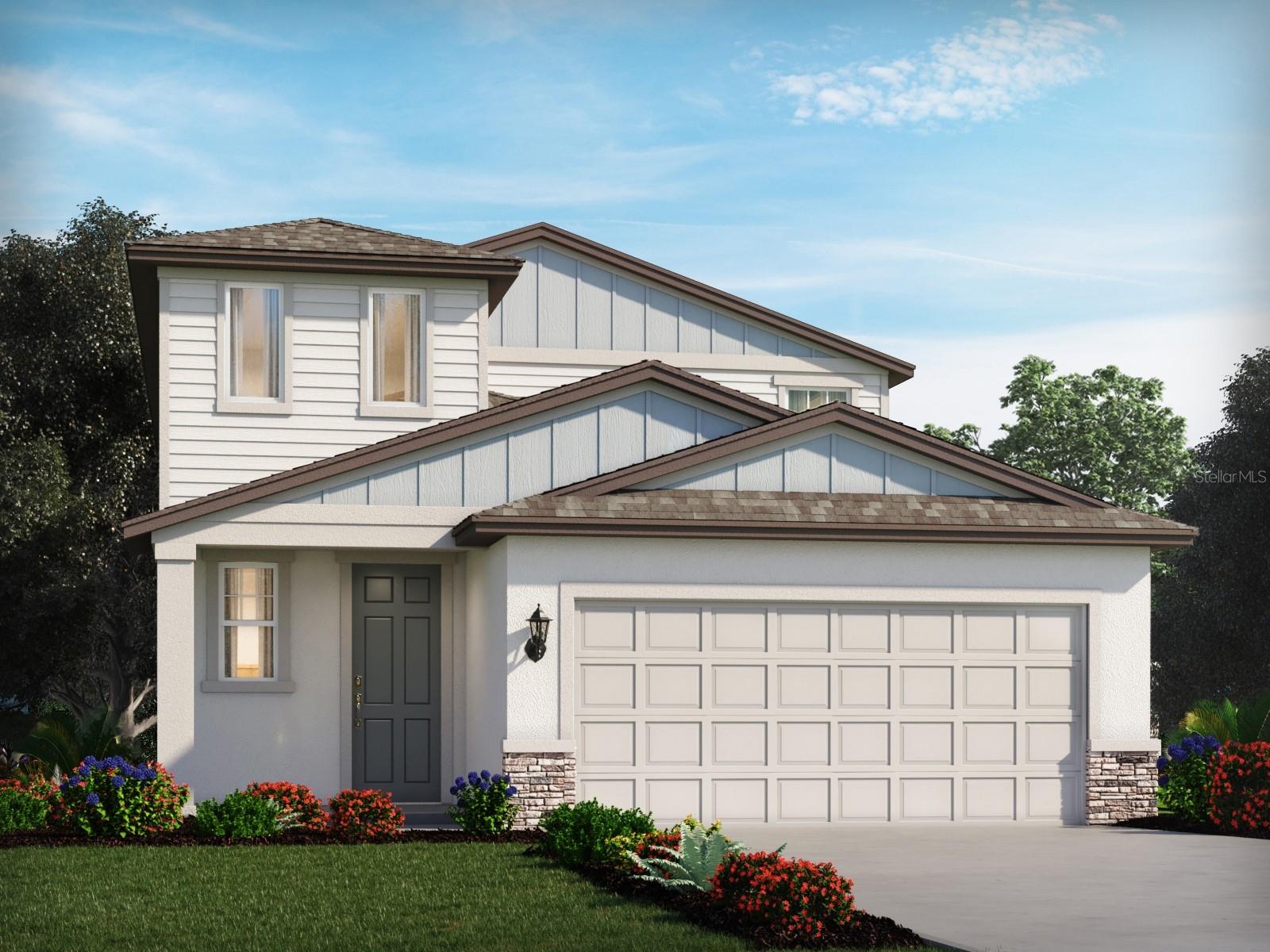Under Construction. Brand new, energy-efficient home available by Oct 2025! The Yellowstone's first-floor primary suite ensures everyone has their own private space, and the second floor offers a spacious loft that can be used to best fit your family's needs. Enjoy preparing meals with your family in the open kitchen. The Oakfield Trails Premier Series offers single-family homes with open-concept floorplans in Parrish, FL. Convenient to several major highways, this community is ideal for those who commute to Lakeland, Tampa and Orlando. Residents will enjoy amazing amenities that include a resort-style pool, clubhouse, fitness center, pickleball courts, playground and trails in a beautiful "old Florida" setting. Each of our homes is built with innovative, energy-efficient features designed to help you enjoy more savings, better health, real comfort and peace of mind.