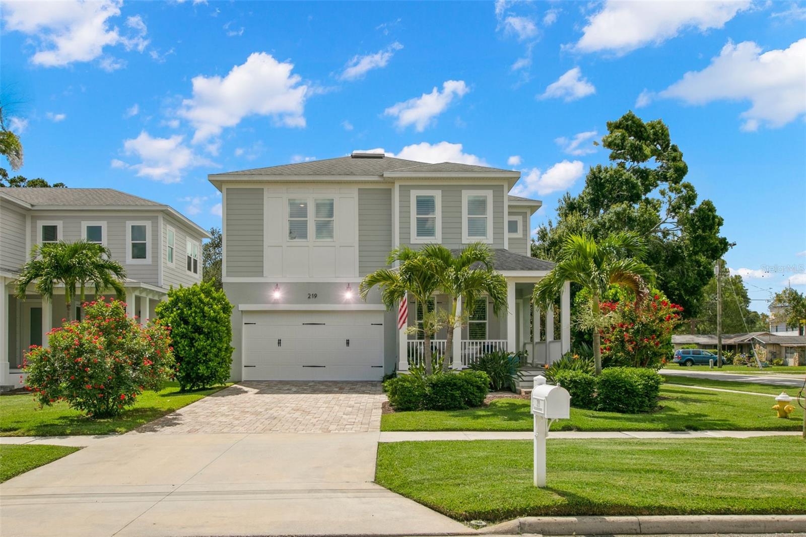 Coastal Luxury meets Designer detail....Exceptional newer custom build, 5 bedroom POOL HOME, designed as the personal residence of a premier Builder in the area, MCS HOMES. Perfectly situated on a corner lot in the golf cart friendly, WATERFRONT COMMUNITY. OF OLDSMAR, this home delivers a lifestyle as extraordinary as the home itself. A home that conveys a seamless blend of elegance, smart well thought out design, and exceptional craftsmanship throughout. Step inside to soaring 10ft ceilings, sun drenched living spaces with an abundance of oversized windows dressed in shutters, an open-concept layout that perfectly balances comfort and sophistication. The heart of the home, the gourmet kitchen, WOW, very well designed for the true chef at heart, an abundance of custom cabinetry, premium appliances, quartz countertops, a spacious island that seats 5, this space is not only functional, it is stunning! Beyond the kitchen is a drop area as you enter from garage and the laundry room complete with sink and cabinetry. The expansive main living spaces blend effortlessly to the outdoor oasis, where a large porch/outdoor living space sets the stage for entertaining, enjoy your private pool with an oversized composite deck inclusive of outdoor dining and grilling areas, all enjoying the backdrop of tropical landscaping, just beyond, THE BOATING ENTHUSIASTS WILL APPRECIATE the extended back lawn with rear/side double gate entry providing a secure and spacious area for your boat or maybe you wish to turf for an additional large lawn, possibilities are endless and I add the rear lawn is fully secured by privacy fencing. Should one wish to escape the sun after enjoying the outdoors, step into your MAIN LEVEL PRIMARY SUITE, featuring a spa bath with a freestanding soaking tub, walk in shower, elegant double floating vanity and an amazing customized closet that will satisfy the most demanding…Additionally, on the Main level you will find another bedroom (currently an office) with a huge closet and full bath. Upstairs, the additional 3 bedrooms, beautiful bathroom, den (flex room) and tons of closet storage complete this home. Other notable enhancements to this special offering are; 2 car garage with extra high ceilings and overhead storage, Custom shiplap and board & batten wall features throughout, Solid stem wall foundation, 8FT Interior Doors, Double Pane-low-E windows, french drainage for lawn, The home is CUSTOM BUILT ABOVE FEMA FLOOD LEVEL REQUIREMENTS in addition to newer building standards providing peace of mind that it is highly resistant to any storms, there is so much more to the list of building enhancements, feature list available. The Oldsmar community offers a lifestyle for waterfront nature lovers, you will enjoy within a golf cart ride, bike or stroll, waterfront parks with stage for community events and performances, walking/biking trails, Pickleball courts, kayaking, paddle boarding, sports fields, fishing pier, shopping, dining, a centralized location within Greater Tampa Bay for commuting to our famous Gulf beaches, Tampa International Airport, Westchase - 10 mins by car, Downtown Tampa, Clearwater and St Petersburg….Come experience the lifestyle, stay a lifetime!