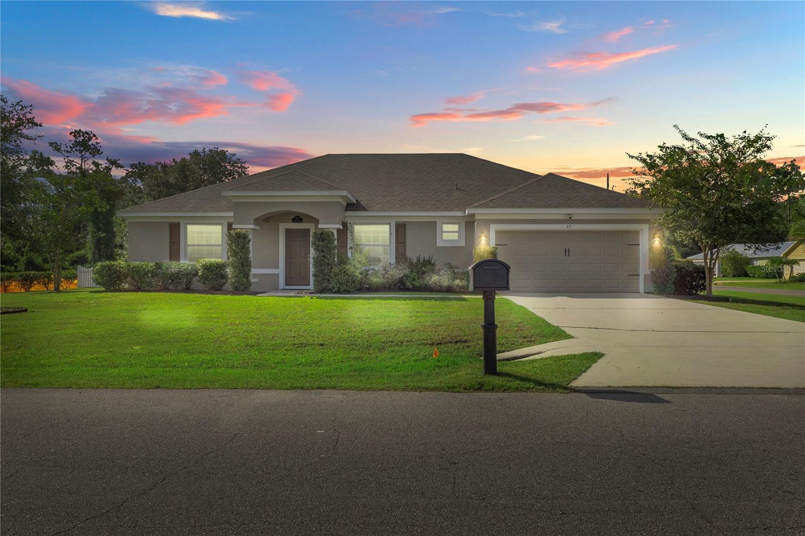 Welcome to this lovely home in the quiet and desirable Quail Hollow neighborhood of Palm Coast! This meticulously maintained 3 bedroom, 2 bathroom home is situated on a spacious, fully fenced corner lot offering both privacy and room to grow. Step inside to find luxury vinyl plank flooring throughout the main living areas, granite countertops in the kitchen, and cozy carpet in the bedrooms. The split floor plan creates functional living space and added privacy. Pride of ownership shines through every room of this beautiful property. Located in a peaceful and sought after neighborhood, this home is conveniently close to schools, shopping, parks, and just a short drive to the beach. Don’t miss your chance to own this move in ready gem, schedule your private showing today!