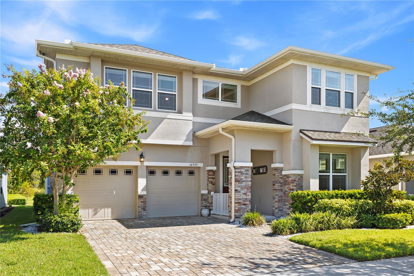 Welcome to this beautiful 4-bedroom, 3.5-bath home located in the Hawksmoor community of Winter Garden. With its open-concept design, high ceilings, and premium finishes, this property offers both style and functionality for comfortable living.
Conveniently situated near the Orange County National Golf Center and Lodge, Orlando Health Hospital, brand-new top-rated schools, shopping, dining, and entertainment, this home also provides quick access to Highway 429—putting you just minutes from Orlando’s world-famous theme parks.
Inside, you’ll enjoy a bright, spacious floor plan. The primary suite with a spa-like bathroom is located on the first floor, while the upstairs features three additional bedrooms, a versatile loft/play area, and plenty of room for family or guests. A flex room on the main level can serve as a home office, study, or formal dining space.
The modern kitchen is fully equipped with stainless steel appliances, 42" cabinetry, an oversized granite island with seating for six, walk-in pantry, and butler’s bar—perfect for everyday living and entertaining.
As a resident of Hawksmoor, you’ll have access to resort-style amenities, including:
Zero-entry pool and splash area
Clubhouse with rental spaces for private events
Fitness center and yoga lawn
Zen garden and scenic walking trails around lakes and ponds
This home offers the perfect balance of luxury, comfort, and convenience. Don’t miss the opportunity to lease a property in one of Winter Garden’s most desirable communities.