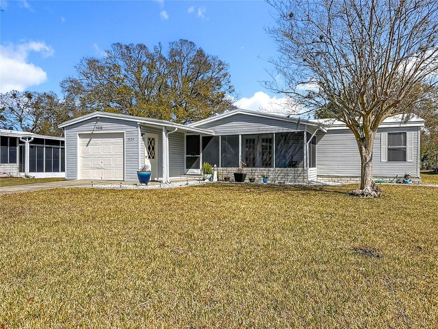 PRICE REDUCTION >$25,000 MANUFACTURED HOME
Welcome to Forest Glenn, a desirable 55+ community offering comfort, convenience, and an active Florida lifestyle. This refreshed 3-bedroom, 2-bath home features 1,152 sq. ft. of well-designed living space with several updated interior improvements that make it feel modern and move-in ready.
A rare bonus to this property is the additional deeded lot, providing ample space to park an RV, boat, trailer, or extra vehicles — a standout feature you won’t often find in similar communities. Seller is very motivated, making this an excellent opportunity for the right buyer.
Forest Glenn residents enjoy a beautifully maintained neighborhood with lawn care included in the HOA, plus access to a clubhouse, heated community pool, lighted tennis courts, bocce, and a variety of community activities designed for an active 55+ lifestyle.
Conveniently located near shopping, dining, and medical facilities, this home offers easy living in a peaceful and well-kept setting. With extra space, recent updates, and a long list of amenities, this property delivers exceptional value. Don’t miss your chance — schedule your private showing today!