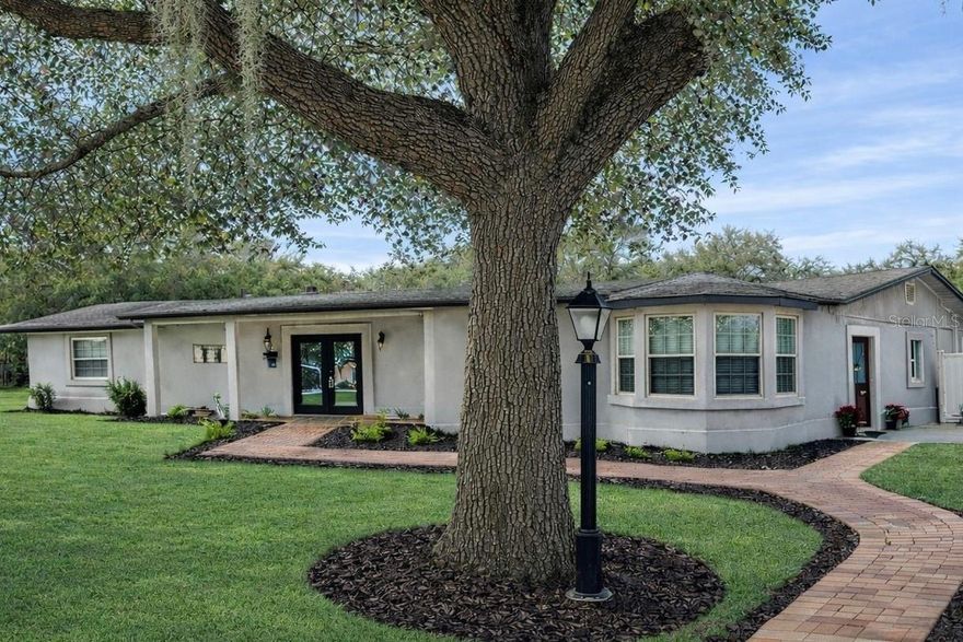 Rare opportunity in Palmer Farms on approximately 1.45 acres with privacy, usable land, and future flexibility that is increasingly hard to find in Sarasota County.

The main residence has been recently improved with a new roof and fresh exterior paint and opens to a spacious screened pool and spa with an oversized paver deck—ideal for outdoor living and entertaining.

A separate secondary structure is already in place and ready for interior build-out, offering excellent potential for a guest house, multigenerational living, home office, studio, or additional living space. Completing this structure allows a buyer to customize without starting from raw construction.

With RE2 zoning, no HOA restrictions, and generous acreage, the property offers versatility for expansion or estate-style living while maintaining privacy and open space. This is not a typical pool home—it is a property defined by land, improvements, and opportunity in one of Sarasota’s most desirable acreage communities.