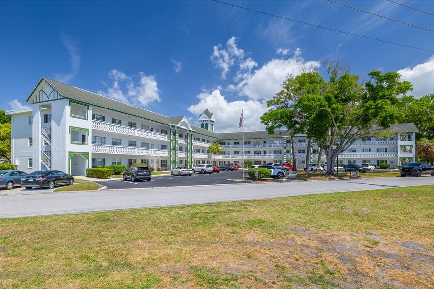 Enjoy peaceful, easy living on a quiet cul-de-sac in the highly desirable 55+ community of On Top of the World, where golf course views and resort-style amenities create the ultimate Florida lifestyle. This light-filled 2-bedroom, 2-bath condo offers a spacious layout featuring a combined living and dining area ideal for entertaining, plus a versatile family/sitting room adjacent to the kitchen for added comfort. The kitchen highlights updated cabinetry and durable ceramic tile floors, while sleek laminate flooring extends through the primary living areas. Freshly painted interiors in the main living areas and bedrooms ensure a unified, turnkey vibe ready for your personal touch. The primary bedroom features an updated private en-suite bath with a walk-in shower and elegant granite countertops. The guest bath, remodeled in 2021, mirrors this style with its own walk-in shower and matching granite countertops for a polished finish.
Embrace an energetic, resort-inspired lifestyle with complimentary access to both a 9-hole and 18-hole golf course via the community activity card, plus two heated pools for leisurely swims and unwinding. Keep fit at the on-site fitness center, let your furry friends play at the dedicated dog park, or dive into over 100 clubs and social events that foster lasting connections among neighbors. Conveniently nestled in the heart of Clearwater, you're just minutes away from Clearwater Beach, the eclectic shops and restaurants of Downtown Dunedin, and endless entertainment options-making this the ideal spot to savor Florida's finest offerings.
Additional Highlights: In-unit washer and dryer (2016), HVAC (2019), water heater (2018), stainless steel refrigerator (2019), and Hurricane-impact windows throughout. Note: Buyer approval is required. If financing, On Top of the World requires a 35% down payment.