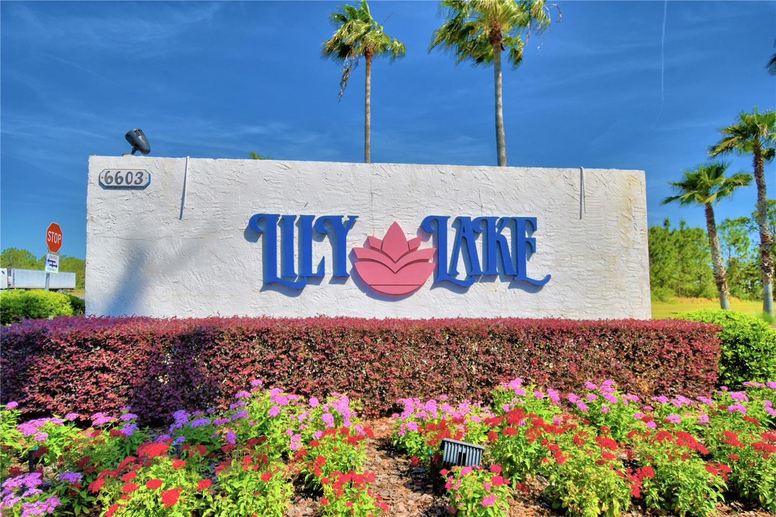 ******PRICE IMPROVEMENT******THIS "RV PORT" LOT IS LOCATED IN BEAUTIFUL "LILY LAKE RV & GOLF RESORT!" In Lily Lake you "OWN" your LOT & there is a 9 hole golf course as well as a Clubhouse, Pool, Pickle Ball Courts, Fitness center, Dog Parks, planned activities, golf cart friendly AND SO MUCH MORE! LILY LAKE IS IN CENTRAL FLORIDA ABOUT 1+ HOUR TO THE ATLANTIC OCEAN, GULF OF AMERICA, TAMPA/ORLANDO INTERNATIONAL AIRPORTS, AND ALL MAJOR TOURIST ATTRACTIONS! AND... This lot is larger than some because it is a RV PORT LOT! CALL TODAY TO TOUR LILY LAKE!