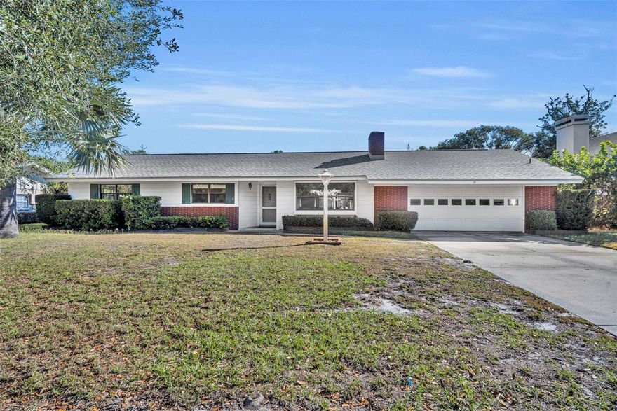 Looking to renovate or build your dream home in the desirable Timberlane Shores neighborhood of Winter Park? This 3-bedroom, 2-bath, 2,626 sf with a Florida room and a great room offers the perfect opportunity to have it all!  Set in a quiet residential community with top-rated schools, just minutes from Park Avenue, Orlando, and convenient access to Baldwin Park for dining, shopping, and scenic trails.  A prime location offering charm, location, and potential.