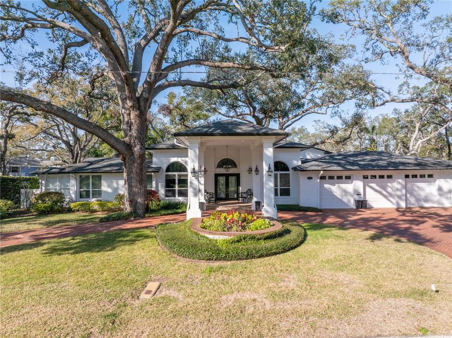 Situated on 3 lots, with more than half an acre of land, this Allendale Estate is truly a one of kind home.  Large circular driveway, wide open sprawling back yard, with beautiful pool and so much more that make this home a gem.  Inside features six bedrooms, an office, five and a half bathrooms, large wide open living spaces, all with wood flooring.  Homes like this, just don't come around often!