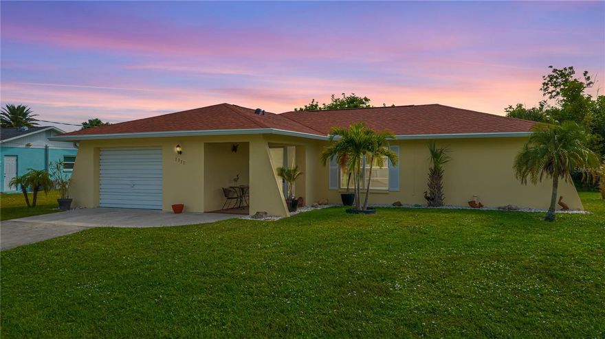 Location, Location, LOCATION! Brimming with coastal charm, this delightful home sits in a quiet neighborhood just 7 minutes from beautiful Englewood Beach! This neighborhood is included in the exclusive Englewood Gardens Beach Club, offering deeded private beach access, a clubhouse, restrooms, picnic area, plus bay access with a fishing dock and kayak launch—all for a minimal annual fee.  

Convenience abounds with Publix only 7 minutes away, Myakka Pines and Oyster Creek Golf Clubs, Englewood Sports Complex and 2 public boat ramps only 10 minutes away.  Want to explore more? Downtown Venice, Wellen Park, CoolToday Park and the Rays Baseball Stadium about 20 minutes from your doorstep.  Enjoy being walking distance to several local favorites including The End Zone Sports Bar, Farlow’s on the Water, Mama’s Italian Restaurant, and Dunkin’ Donuts for your morning coffee fix.

West facing for picturesque sunsets from your front yard.  This furnished home (with a few exclusions) featuring an updated master bath and laminate flooring throughout, is connected to city water and sewer, and has no HOA or deed restrictions—offering freedom and flexibility. A NEW ROOF (2022) provides peace of mind, while an elevation of 10.25 feet above sea level and no history of flooding (per owner) for added confidence.

Built solid with concrete block construction, this home is as captivating as it is comfortable. Inside, you’ll find a split-bedroom floor plan, with the guest suite and bathroom tucked behind a sliding pocket door for added privacy. The updated Square D electric panel and no carpet throughout make maintenance a breeze.

Step outside to a spacious backyard with endless potential—add a pool, design a lush garden, or create your own private outdoor oasis.

Don’t miss your chance to own this charming coastal retreat—schedule your private showing today!