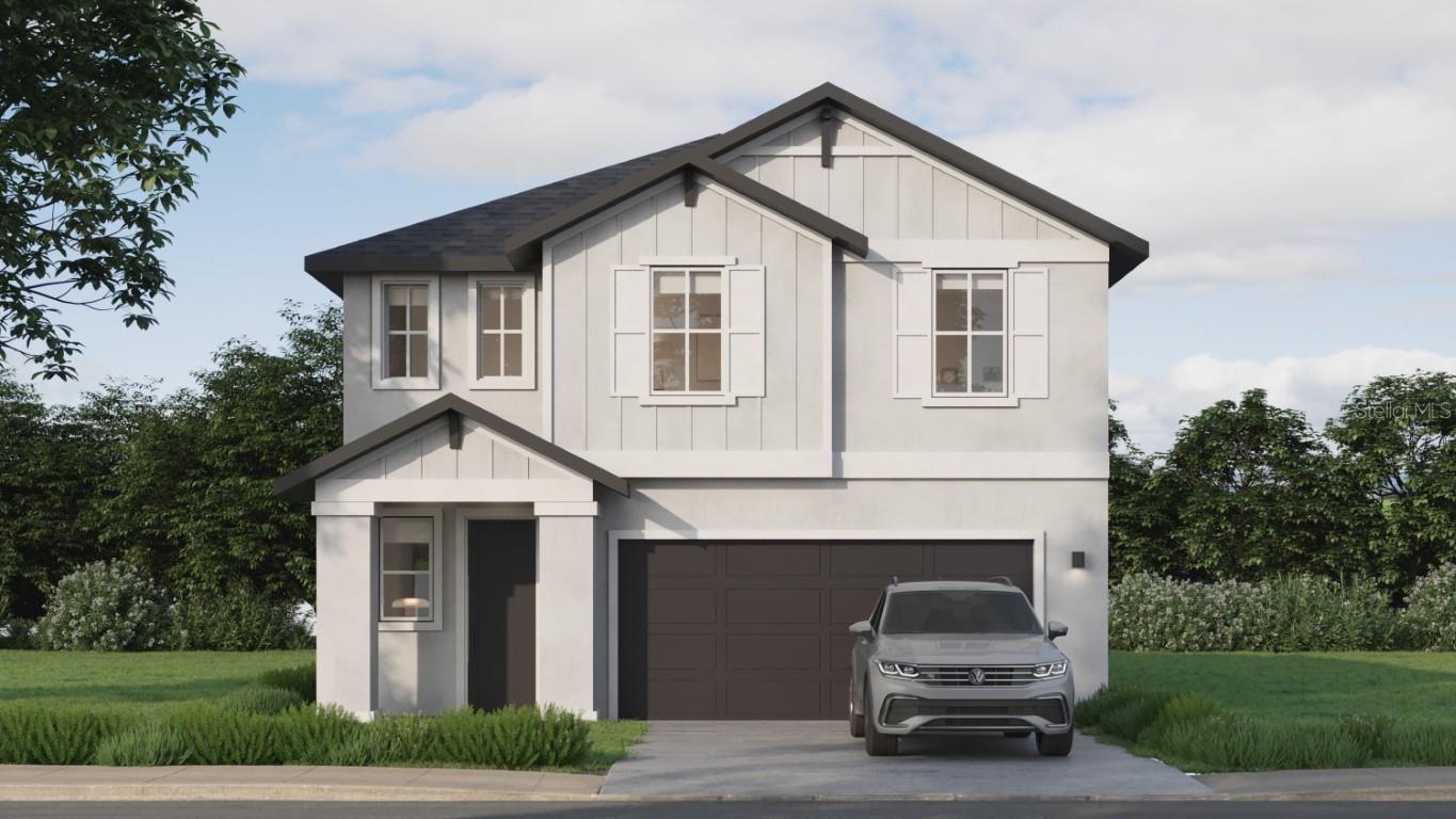Under Construction. Pre-Construction, ready in January, 2026! The Cremello floor plan is a masterclass in modern design, offering 4 spacious bedrooms, 2.5 baths, with a 2 car garage, and a layout built for elevated living spread over 2 levels. The expansive great room serves as the centerpiece of the home, anchored by an open-concept kitchen with premium finishes, large island seating, and seamless connection to a formal dining area. A flexible secondary wing houses three bedrooms, while the primary suite is tucked away with spa-like finishes and a walk-in closet. Optional features include a covered patio or extended outdoor living space, perfect for entertaining in Florida’s year-round sunshine. This luxurious residence is located in the highly sought-after Sabana Reserve in Ocala, blending everyday comfort with architectural refinement. Located near World Equestrian Center, offering residents quick access to I-75, SR-200, US-27 and the Florida Turnpike and is within a mile of significant developments to include 5 star hotels, shopping mall, horse stables, UF Health Hospital and Buc’ee’s. It’s the perfect balance of convenience and lifestyle in one of Ocala’s fastest-growing areas.
Community amenities will include pickleball courts, open-air pavilion, smaller open-air covered pavilions, pool & outdoor grill. One or more photos have been virtually staged.