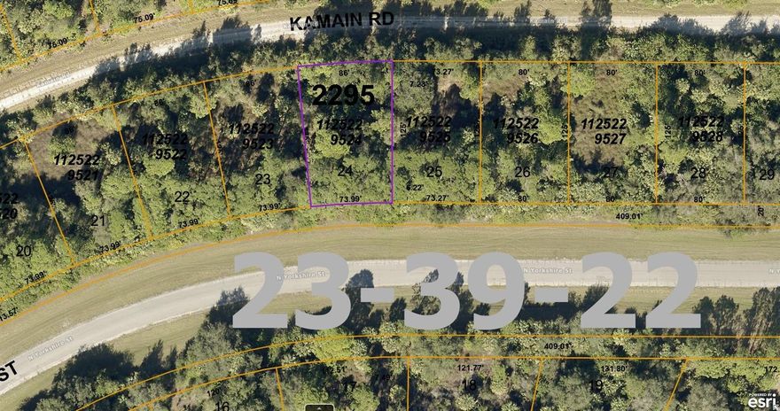 OVERSIZED LOT OFF YORKSHIRE PRICE BLVD. AREA (NICE INVESTMENT) 85 FRONTAGE