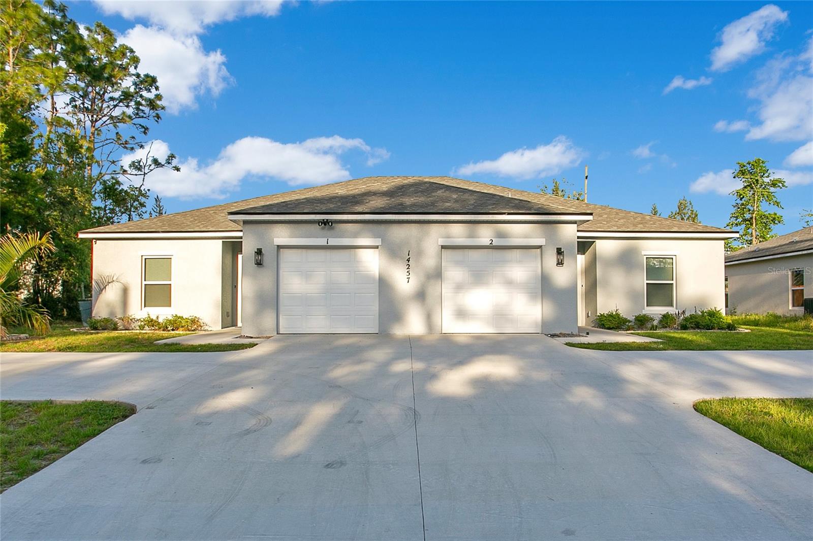 3BR/2BA Duplex in Ocala - A Gem for Investors and Homebuyers Alike One of The Few Duplexes In Marion Oaks Where The Water is Connected To City Water Not Well Water. Discover the epitome of modern living in this exquisite 3-bedroom, 2-bathroom duplex, nestled in the vibrant heart of Ocala, Florida. Boasting a harmonious blend of elegance and functionality, this property is a treasure for both investors seeking a lucrative opportunity and families desiring a place to call home. Interior Excellence: Three spacious bedrooms and two modern baths. Welcoming Ambiance: Step into a bright and airy open-concept living space, where natural light accentuates the sleek design and high-quality finishes. Kitchen: Equipped with stainless steel appliances, granite countertops, and ample cabinetry. Contemporary Comfort: Central air conditioning, energy-efficient windows, and durable flooring ensure year-round comfort and ease of maintenance. Exterior Charm: A rear private patio area provides the perfect setting for leisurely afternoons or dining amidst the beautifully landscaped surroundings. Curb Appeal: The property's exterior boasts a modern facade and a well-manicured lawn, making a lasting first impression. Location Perks: Convenience at Your Doorstep: Enjoy proximity to shopping centers, restaurants, parks, and entertainment venues, ensuring a lifestyle of convenience and enjoyment. Easy Commuting: Located near major highways, this duplex offers hassle-free access to the wider Ocala area and beyond. This duplex is more than just a home; it's an opportunity to invest in your future. Whether you're looking to add to your investment portfolio or seeking a stylish and comfortable residence, this property promises to exceed your expectations. Don't miss out on this great opportunity in Ocala. Information within the listing is believed accurate but not guaranteed so it should be independently verified. Schedule your viewing today!