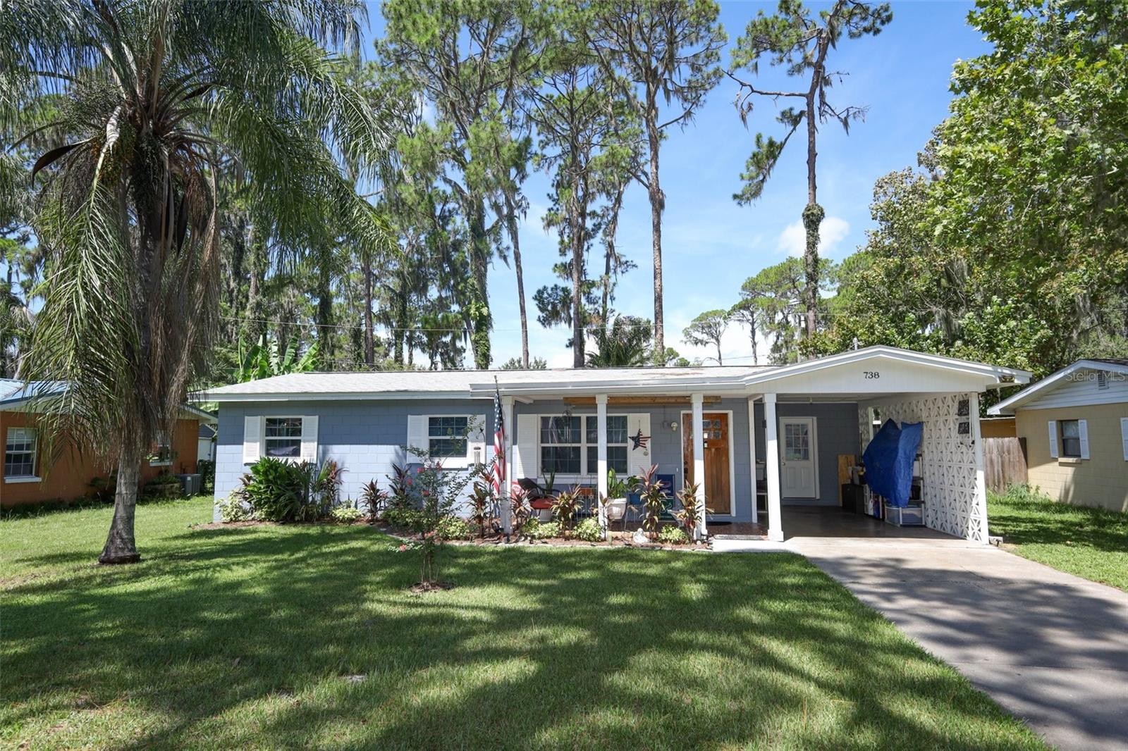 Welcome to this charming and affordable 3-bedroom, 1.5-bath home, perfectly positioned just blocks from the scenic shores of Lake Eustis and moments from vibrant Downtown Eustis! This delightful property offers a fantastic opportunity for first-time home buyers, downsizers, or savvy investors looking for a well-located home with room for personalization and equity growth.
Step inside to discover brand-new tile flooring throughout. The heart of the home is the expansive family room—a versatile and inviting space ideal for entertaining friends, hosting game nights, enjoying movie marathons, or simply relaxing with loved ones. Whether you're gathering for holidays or watching the big game, this space offers endless possibilities!
The kitchen is light-filled and cheerful, with open concept shelves. Enjoy casual meals in the cozy adjoining dining area—perfect for morning coffee or quick bites during a busy day. The layout offers a practical flow and a wonderful opportunity to add your own updates over time.
The updated guest bathroom adds modern touches, while the primary half-bathroom (connected to the owner’s bedroom) also features tasteful improvements. One of the many conveniences of this home is the interior laundry room, located just off the kitchen—making daily chores quick and efficient.
Outside, you'll find a manageable yard with room to garden, play, or simply enjoy Florida's sunshine. The neighborhood is quiet, friendly, and walkable, offering a true sense of community.
And the location? Simply unbeatable. Just a short walk or drive brings you to Ferran Park and the Lake Eustis waterfront, where you can enjoy weekend festivals, local restaurants, live entertainment, and a variety of outdoor activities including boating and fishing. Downtown Eustis continues to grow in popularity, offering a unique blend of historic charm and modern amenities.
Don't miss this chance to own a home with strong potential, an excellent location, and great value. With a few personal touches, this gem can truly shine!
Schedule your private tour today—this one won't last long!