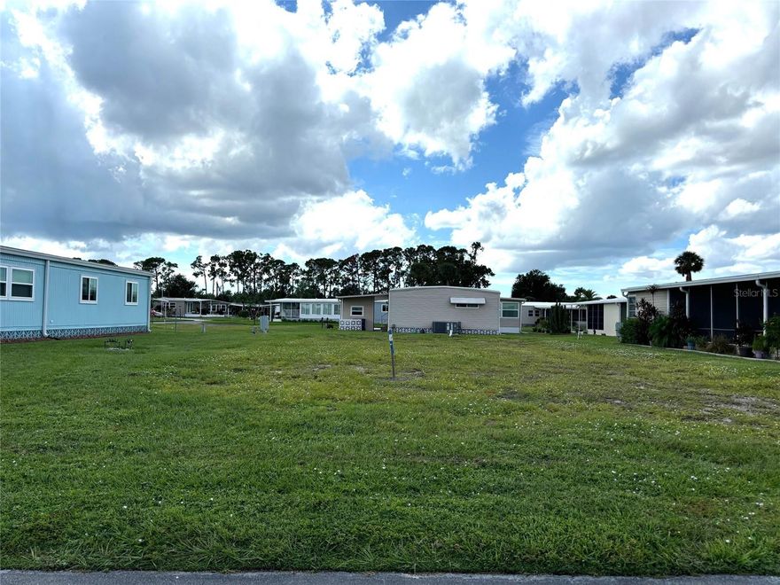 Vacant lot in a vibrant 55+ community!  La Casa offers the ultimate Florida lifestyle.  We have 974 homes nestled among a variety of native trees with spacious common grounds surrounding our eight lakes.  Located between Sarasota and Fort Myers, this is a boater's dream with access to the Gulf of Mexico. It is convenient for shopping, sightseeing, golfing, fishing, and boating, as well as all the culture and elegance the Southwest Florida area is noted for. La Casa may have the best pools in the area. Our crown jewel is an extremely large, 40 X 60-foot swimming pool that is kept at a perfect 87 degrees. Our smaller 20 x 40 pool is quietly nestled between the clubhouse and the Activity Building. Both pools have adjacent hot tubs which are ideal for soaking muscles that are tired from golfing or tennis. Wireless Internet (Wi-Fi) is available at the Clubhouse, Activity Building, and Recreation Hall area where these pools & spas are located, so you can catch some rays while you catch up on your email! Sound entic