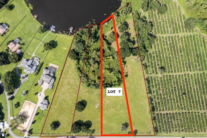 Lake Horseshoe Reserve, 4 buildable lots available, this listing is for Lot 7.  Lot 7 is 3.15 acres of which 1.91 acres is high, dry, and buildable land.  Lake Horseshoe is part of the chain of lakes and you can access Lake Carlton thru a beautiful treelined canal and be in Mount Dora by boats in just a few short minutes.  This area is growing and lakefront lots are hard to find.  Well and Septic are required, Deed Restrictions and Survey available.

Owner may consider short term financing.

Easy access to the new expressway to Orlando, Disney and Orlando International Airport.

Listing agent and one owner are licensed Florida Realtors and part owners in the property.