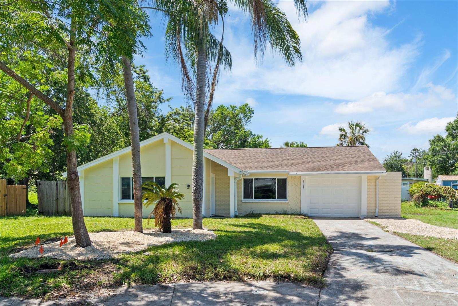 Welcome to 3316 Overland Dr, Holiday, FL. Ask about money offered for the borrower to use as allowed and needed with the right offer towards interest rates, buy down, etc! A beautifully updated and truly move-in ready 2-bedroom, 2-bathroom single-family home free of HOA fees. From the moment you arrive, you’ll notice the refreshed landscaping and inviting curb appeal. Inside, the home boasts fresh interior paint, upgraded baseboards and door trim, brand-new vanities, cabinets, countertops, and a new tub with liner. Natural light fills the home through updated hurricane impact windows in the living room, both bedrooms, and the second bathroom. A brand-new hurricane impact sliding glass door leads to the screened-in porch, a perfect spot for morning coffee or evening relaxation. The flexible sunroom offers a valuable bonus space that can easily be transformed into a home office, den, reading nook, or creative studio. Major systems have already been taken care of, with a new HVAC system installed in 2025, a roof from 2020, a water heater from 2021, and newly wrapped ducts to improve energy efficiency. Additional exterior updates include brand-new gutters and refreshed landscaping for a polished, low-maintenance exterior. All major appliances, including the washer and dryer, convey with the home, making your move seamless. Conveniently located just minutes from Anclote River Park, Fred Howard Park, Sunset Beach, and downtown Tarpon Springs, you’ll enjoy close proximity to charming shops, waterfront dining, and the historic sponge docks. With quick access to US-19, top-rated schools, shopping, and medical facilities, everything you need is close at hand. The seller is highly motivated, making this a fantastic opportunity to own a beautifully updated home in one of Pasco County’s most accessible and desirable coastal communities. Don’t miss your chance, schedule your private showing today and experience the value, comfort, and lifestyle this exceptional property has to offer.