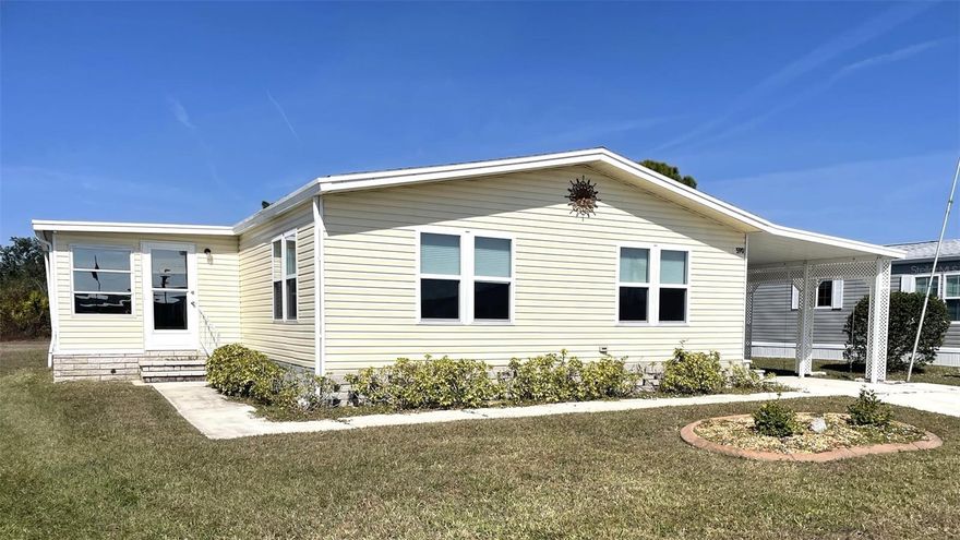 One or more photo(s) has been virtually staged. Located on a peaceful preserve lot in the highly desired Harbor Isles community, this completely remodeled 2-bedroom, 2-bathroom home offers modern upgrades and a serene Florida lifestyle. The spacious interior is filled with natural light and features luxury vinyl flooring throughout. The beautifully designed island kitchen boasts granite countertops, wood cabinetry, recessed lighting, and ample workspace, making it ideal for entertaining. A bonus room off the kitchen includes a built-in desk, perfect for a home office or hobby space.  

The Florida room is fully enclosed and under air, providing a tranquil space to enjoy stunning views of the lush preserve. A large screened lanai offers additional outdoor living space, perfect for relaxing and taking in the natural surroundings.  

Both bathrooms have been tastefully remodeled. The guest bath features a luxurious walk-in tile shower, while the master bath offers double sinks, a new shower, and updated lighting. The spacious master bedroom includes three closets, providing plenty of storage. The guest bedroom also includes an ensuite bath for added convenience.  

This home has been meticulously maintained with major updates, including a new roof in 2022, updated plumbing, a 2018 water heater, and a 2017 AC unit with new ductwork installed in 2015. Freshly painted inside and out, this home is truly move-in ready.  

Harbor Isles is a sought-after 55+ gated, pet friendly community known for its resort-style amenities and active social atmosphere. Residents enjoy access to a heated pool and spa, fitness center, clubhouse, tennis and pickleball courts, shuffleboard, bocce ball, and a marina with boat slips and a kayak launch. The community features  beautifully maintained landscaping, and a full calendar of social activities and events. Conveniently located near Gulf Coast beaches, shopping, dining, and medical facilities, Harbor Isles offers the perfect blend of relaxation and activity.  

Don’t miss this opportunity to own a stunning updated home in one of the Gulf Coast’s most desirable communities.