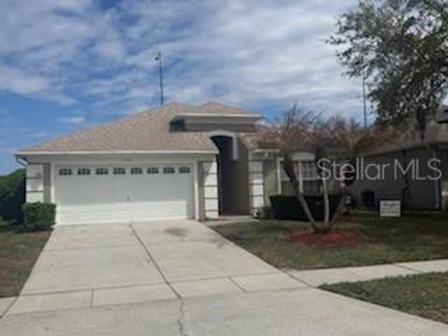 Welcome to an immaculately maintained 3 bedroom, 2 bathroom executive style home in the gated community of Stonehurst at Stonefield. Home is located off Osceola Parkway and convenient to plenty of shopping, dining, schools, and entertainment with easy access to I-4, 417, and right down the street from the Loop! This unit has been maintained very well and includes vaulted ceilings, tile flooring. The living room/family room combo, dining room, open kitchen, breakfast, master bedroom with walk-in closet, master bath with his/her vanities and garden tub, and newly painted, granite counter tops, a screened patio, washer/dryer and two car garage. Included is access to community pool, tennis, clubhouse and fitness center. Owner is a Licensed Realtor.