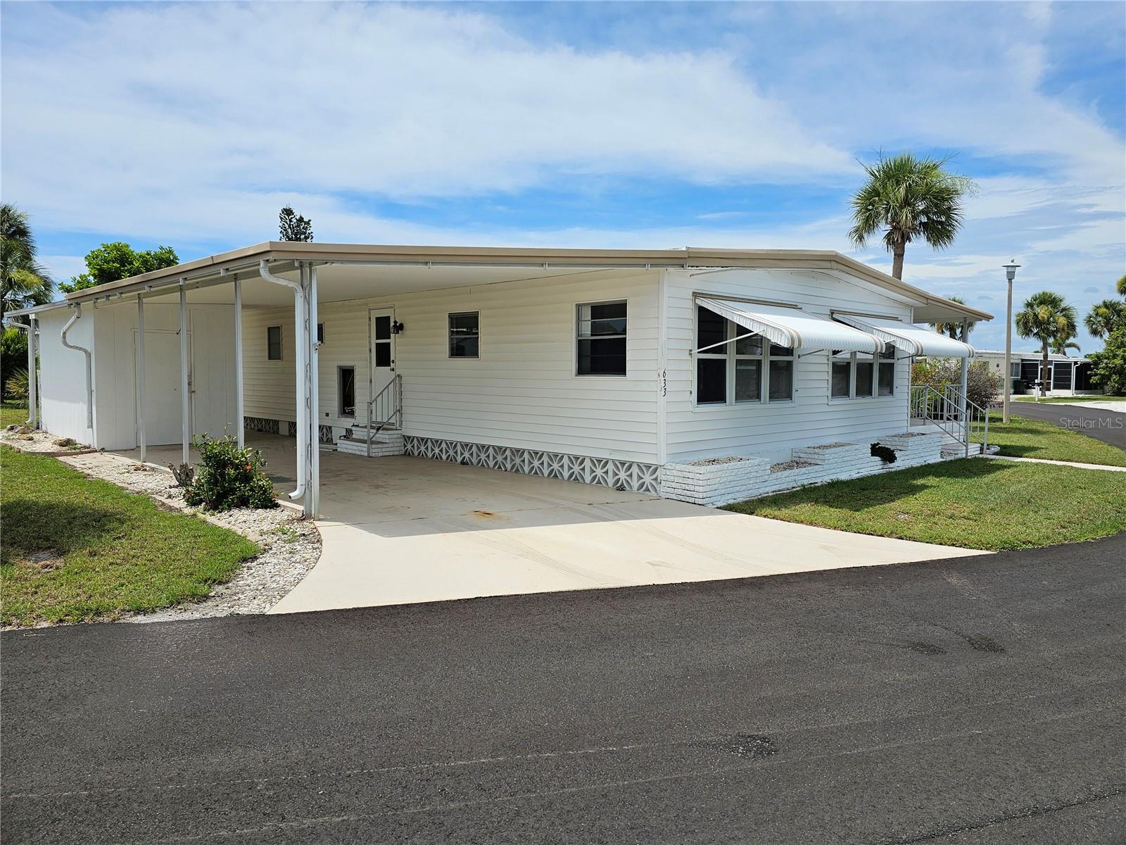 This home is seeking someone to complete the repairs and restore it to its former glory. The mobile home park is Venice Isle, the number one resident-owned, over-55 Mobile Home Park in Venice. It is an excellent community with a diverse range of activities and events to choose from. There is always something going on for you to do. They host numerous park gatherings and first-rate shows on-site. The Park has every amenity you can imagine. Take a walk through both clubhouses and make yourself at home. The Park has two tennis courts, a fitness center, two heated pools, two hot tubs, saunas, putting greens, shuffleboard, Bocce ball, miniature golf, art rooms, pool room, TV lounges, card rooms, library, horseshoes, ceramic kilns, two huge ballrooms, Sunday services and a short bus which runs Mon-Thursday for short trips around the area, and lunch outings on Friday and its included in you HOA dues!