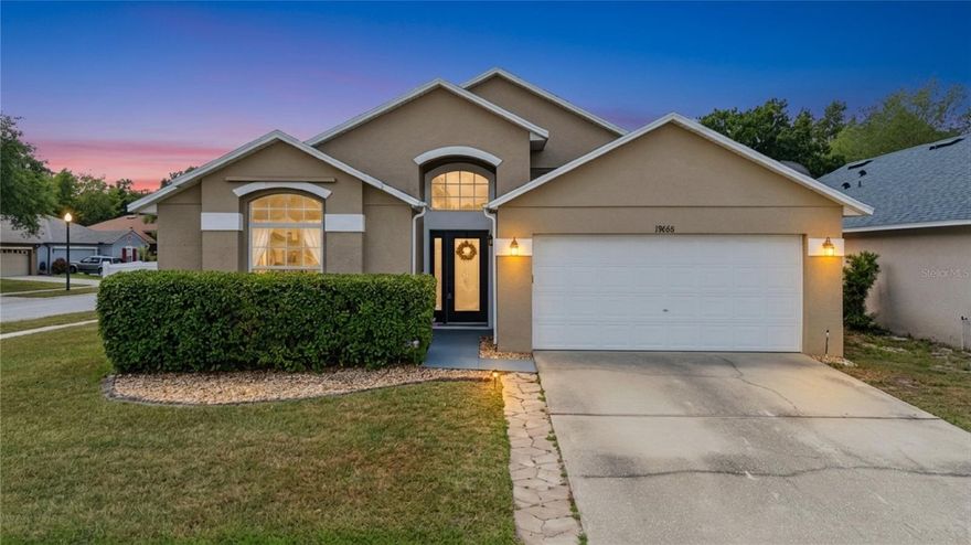 Get ready!!!!   Here'e your opportunity to own a beautiful 3 bedroom 2 bath pool home in the sought-after gated community of the Reserve at Wedgefield.  Lowest price in the neighborhood!  Split-bedroom floor plan with no wasted space.  Spacious formal living and dining area greets you as you open the front door.  As you move further throughout the home you will see the roomy eat-in kitchen with counter bar open to the family room overlooking the beautiful screened pool, spa, and patio.  Perfect for family gatherings and BBQ treats!  Primary bedroom offers spacious closet, tub shower, and direct private access to patio. Private fenced homesite on corner lot.  Amenities included in the low HOA fee include 2 community pools, playground, park, sports court, and recreational areas.  Public access to the 18-hole golf course.  Prime location!  Orlando International Airport is a 20-minute drive and Kennedy Space Center can be reached I 25 minutes.  Offered at current appraisal value.  Schedule your tour today!!!
