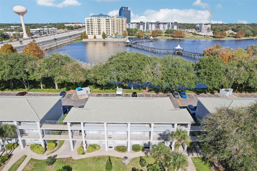 GREAT LOCATION WITH A WATER VIEW! Newly renovated condo in the Waterside Condos in Cranes Roost. Kitchen features travertine flooring with granite counters with plenty of storage. The spacious living area has beautiful engineered hardwood floors leading into the Primary Bedroom with the same flooring, a walk in closet and direct access to the patio facing the lake. Close to everything but a quiet oasis at the same time. The bath features a remodeled shower with travertine flooring. This condo is close to I-4, Hwy. 436, shopping, dining and public transportation. Make your appointment to see this move in ready home today!