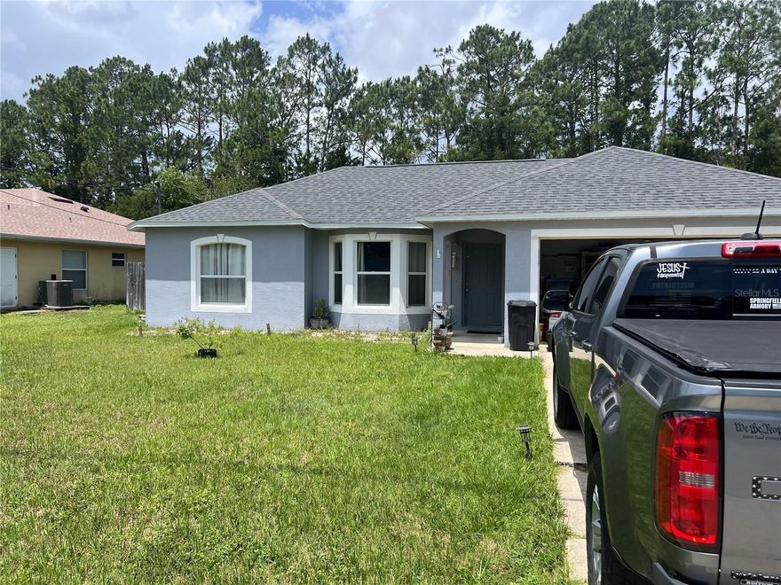 Short Sale. Short sale opportunity! Spacious 4-bedroom, 2-bath home built in 2003 offering  1,750 living square feet with vaulted ceilings, open living areas, split-bedroom floor plan, and a fenced backyard. Home features updated stainless steel appliances, large kitchen with breakfast bar, screened patio access, and plenty of natural light throughout. Property could benefit from cosmetic updating and some exterior TLC, making it a great opportunity for buyers looking to add personal touches and build equity. Conveniently located near shopping, schools, parks, and major roadways.
Subject to lender approval of short sale. Property sold as-is.