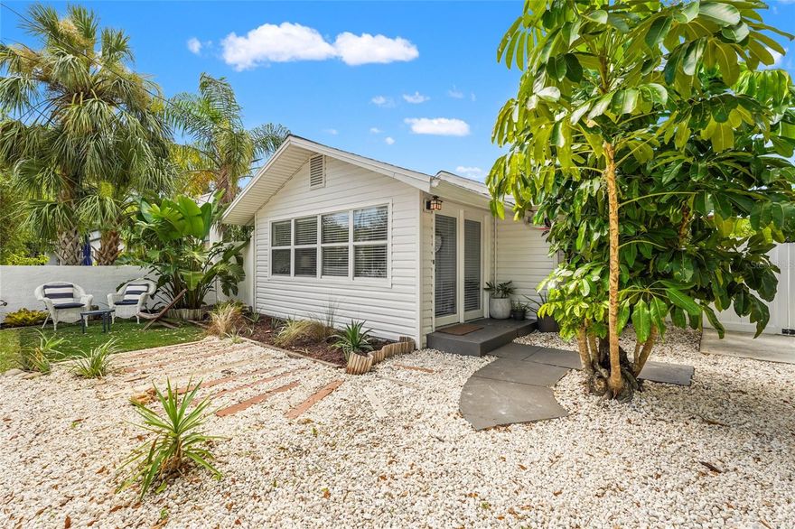 Charming and updated Turnkey Airbnb Bungalow in the Heart of Bradenton – No HOA, No Flood Zone. Welcome to 2705 2nd Ave W, a beautiful and income-producing bungalow in the heart of Bradenton’s historic River District. This active and successful short-term rental currently brings in $40K/year in gross income and offers complete flexibility—no HOA, no deed restrictions, and it’s located outside the flood zone.

Originally built in 1925, this 2 bedroom, 1 bath home offers 1,198 square feet of heated living space plus an added bonus of an oversized light and bright Florida room, all located on a 6,500 sqft lot. Modern upgrades include a 2021 roof, a 2022 electrical overhaul with new main and subpanels (and proper grounding), plus newer appliances from 2024 and 2025. The home is cooled and heated by a central air system.

Inside, you’ll find a light-filled open layout with a spacious Florida room leading out to the covered back lanai with newer pergola from 2022 —ideal for indoor/outdoor living. The fully fenced backyard offers privacy and functionality, with a hot tub, lounge space, covered outdoor dining, mature landscaping, alley access for RV or boat parking, and a powered storage shed that’s perfect for tools, hobbies, or additional gear.

The location is a standout: just 9 miles to the world-famous beaches of Anna Maria Island, less than a mile to downtown Bradenton and the Riverwalk, and only a few miles from both Robinson Preserve and De Soto National Memorial. Sarasota-Bradenton International Airport is just 10 miles away, making travel a breeze. Whether you're looking for a second home, remote owner, or 1031 exchange investor, this property is ready to deliver. Strong income, updated systems, flexible zoning, and an unbeatable location. Schedule your private showing today.